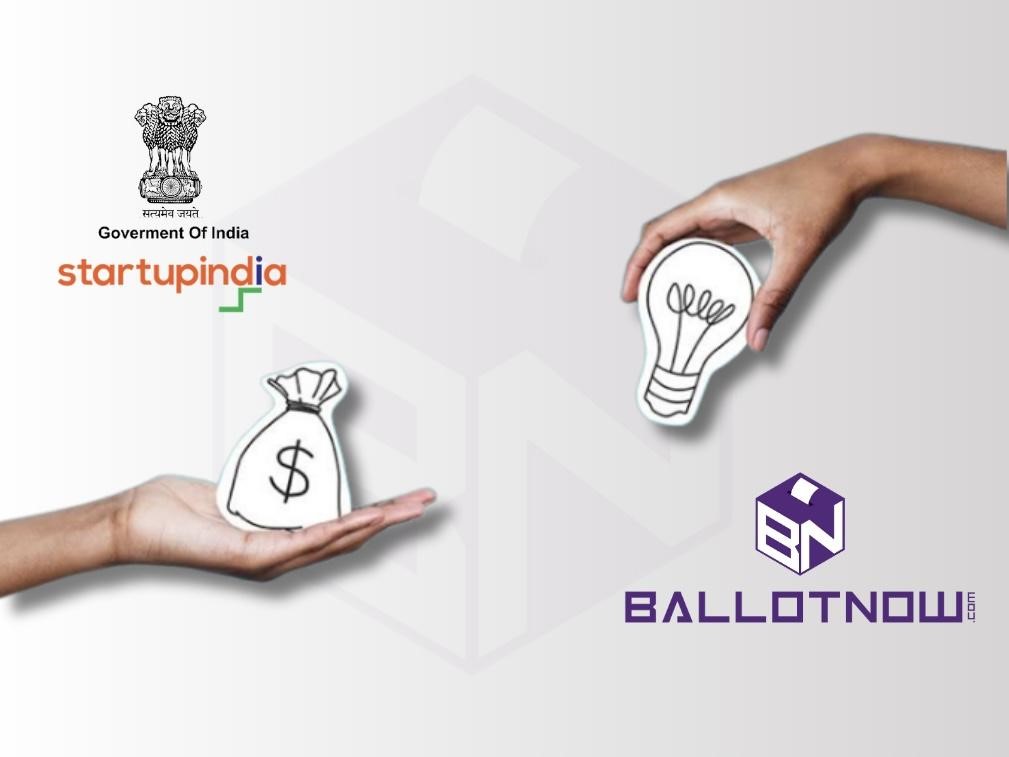 Aman Rishu owned BallotNow.com bags funding from the Government of India under the Startup-India scheme.