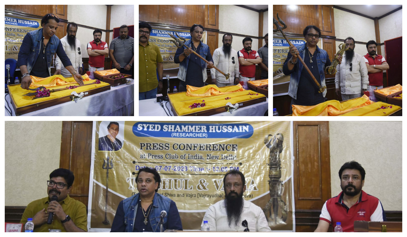 10,000-year-old Trident and 3,000-year-old Vajra found in the Philippines: Syed Shameer Hussain