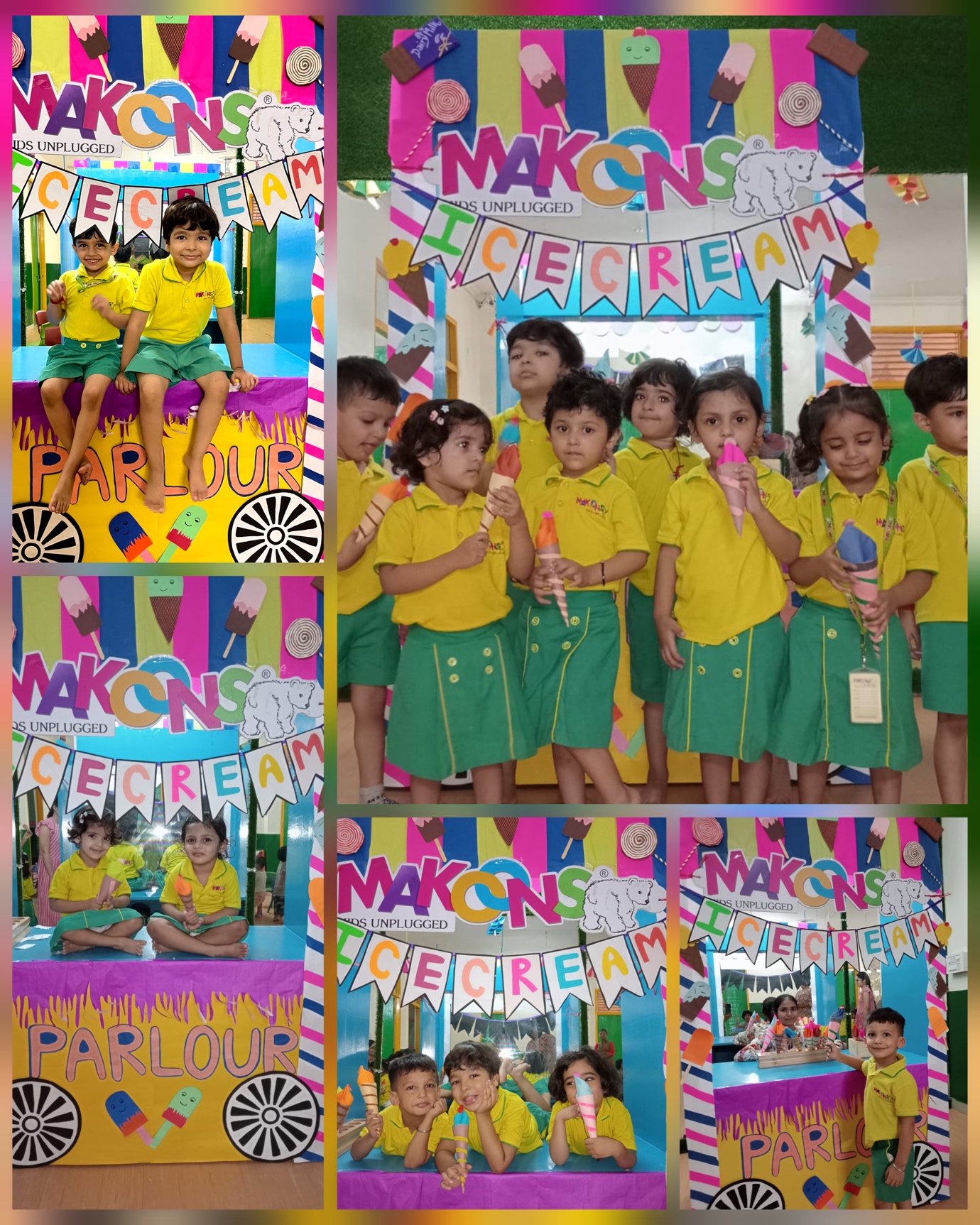 Makoons Play School Spreads a Wave of Sweet Indulgence on World Ice-Cream Day