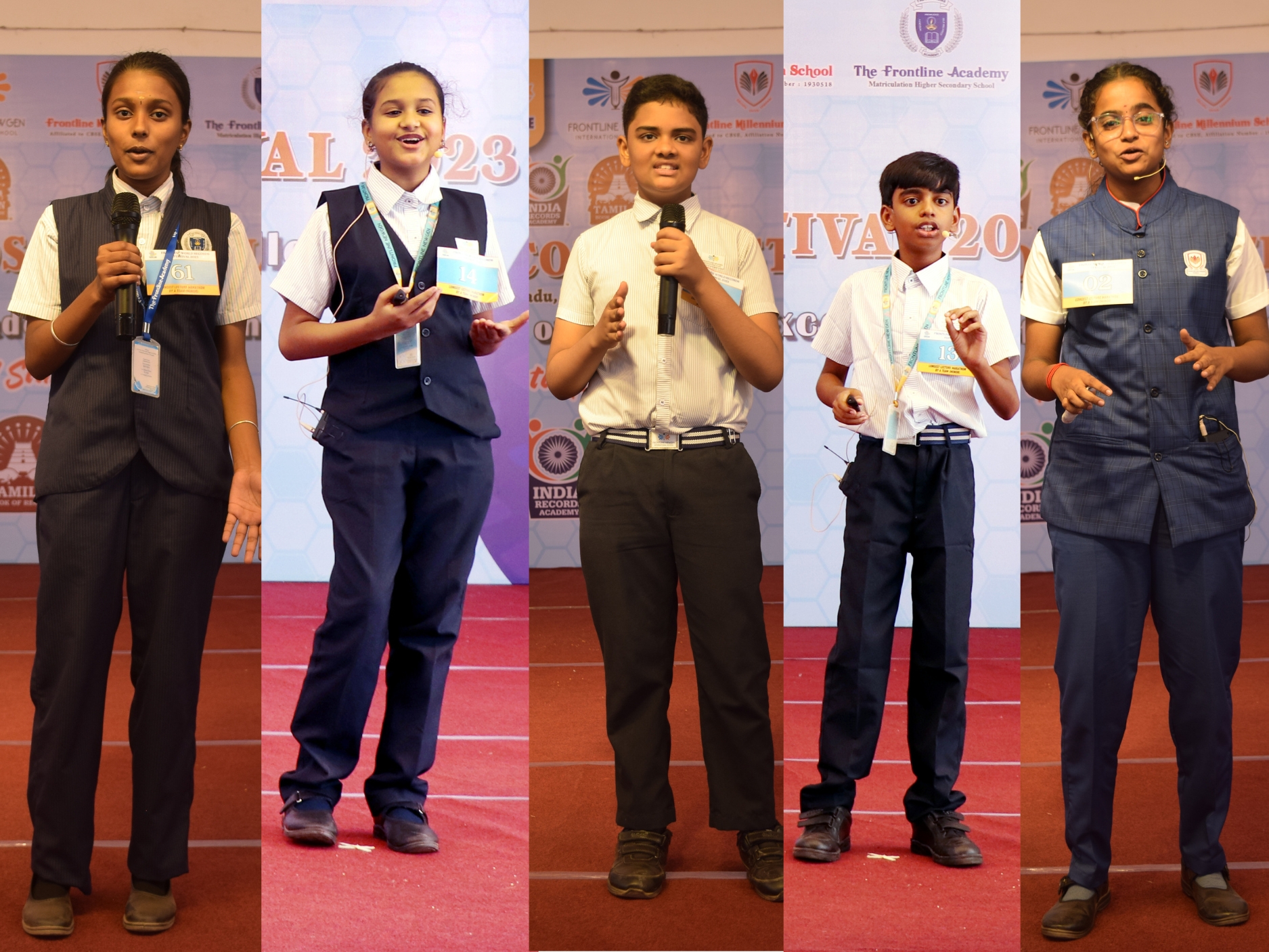Frontline Schools’ Inaugural for “Frontline World Records Festival 2023” Sets the Stage for Extraordinary Feats and Unleashes Hidden Potentials