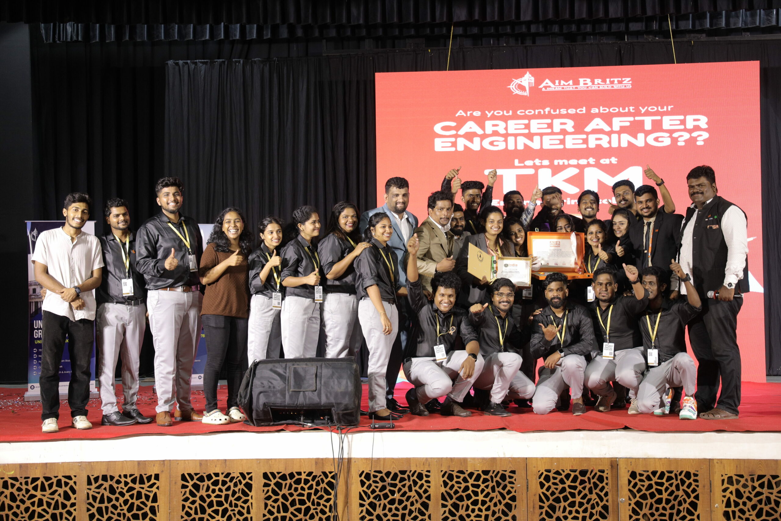 Aim Britz Study Abroad Sets World Record with Largest Overseas Education Seminar