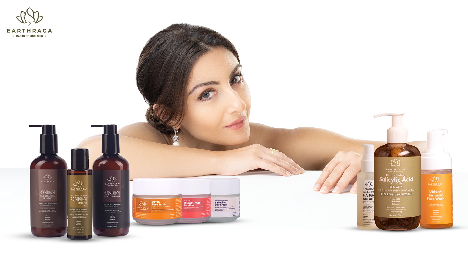 Earthraga- the leading natural skincare brand, announces collaboration with Soha Ali Khan