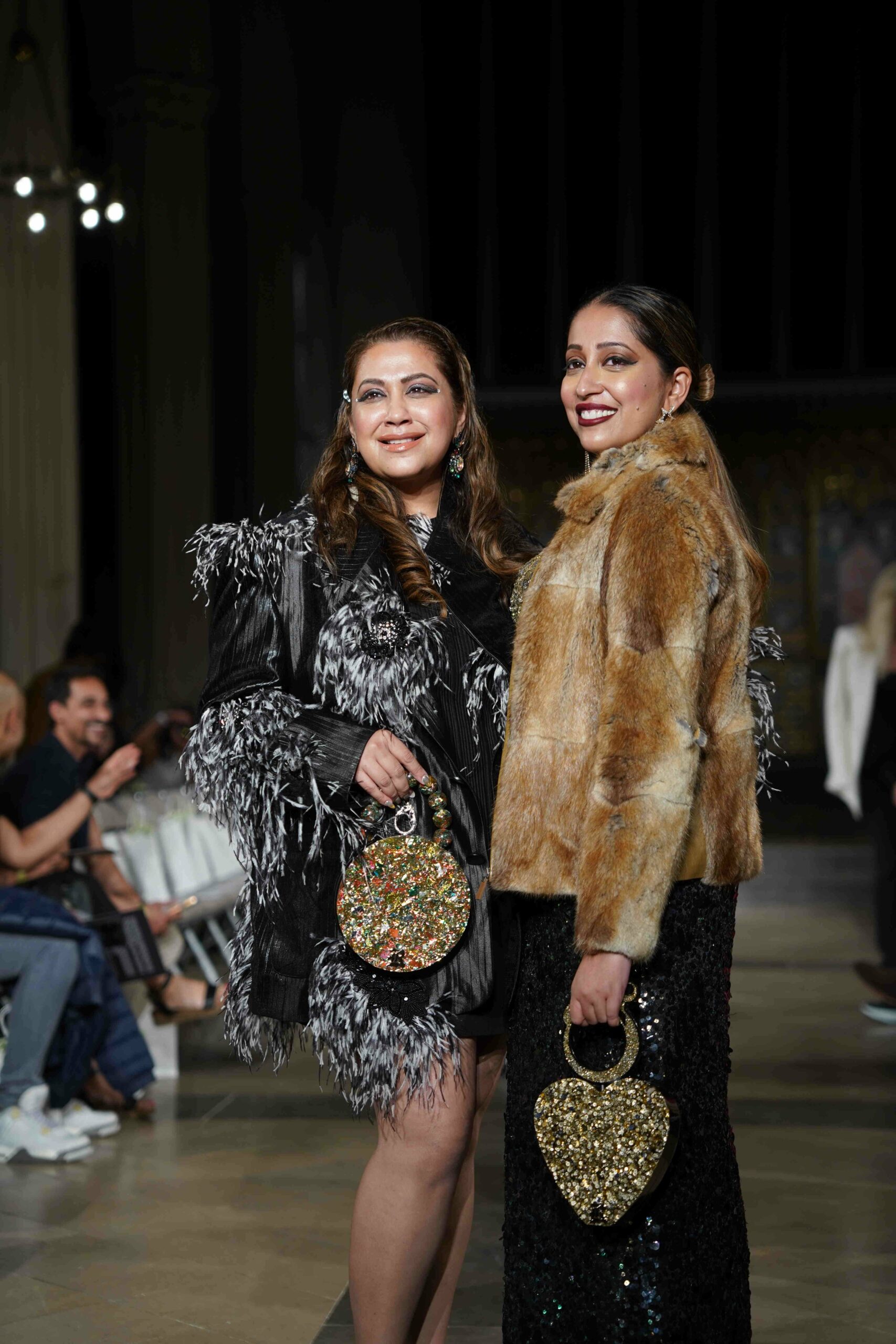 Oceana Clutches by Rima and Rashi just set London Fashion Week on fire with their dazzing Rocky Star X OC with their Capsule Collection!