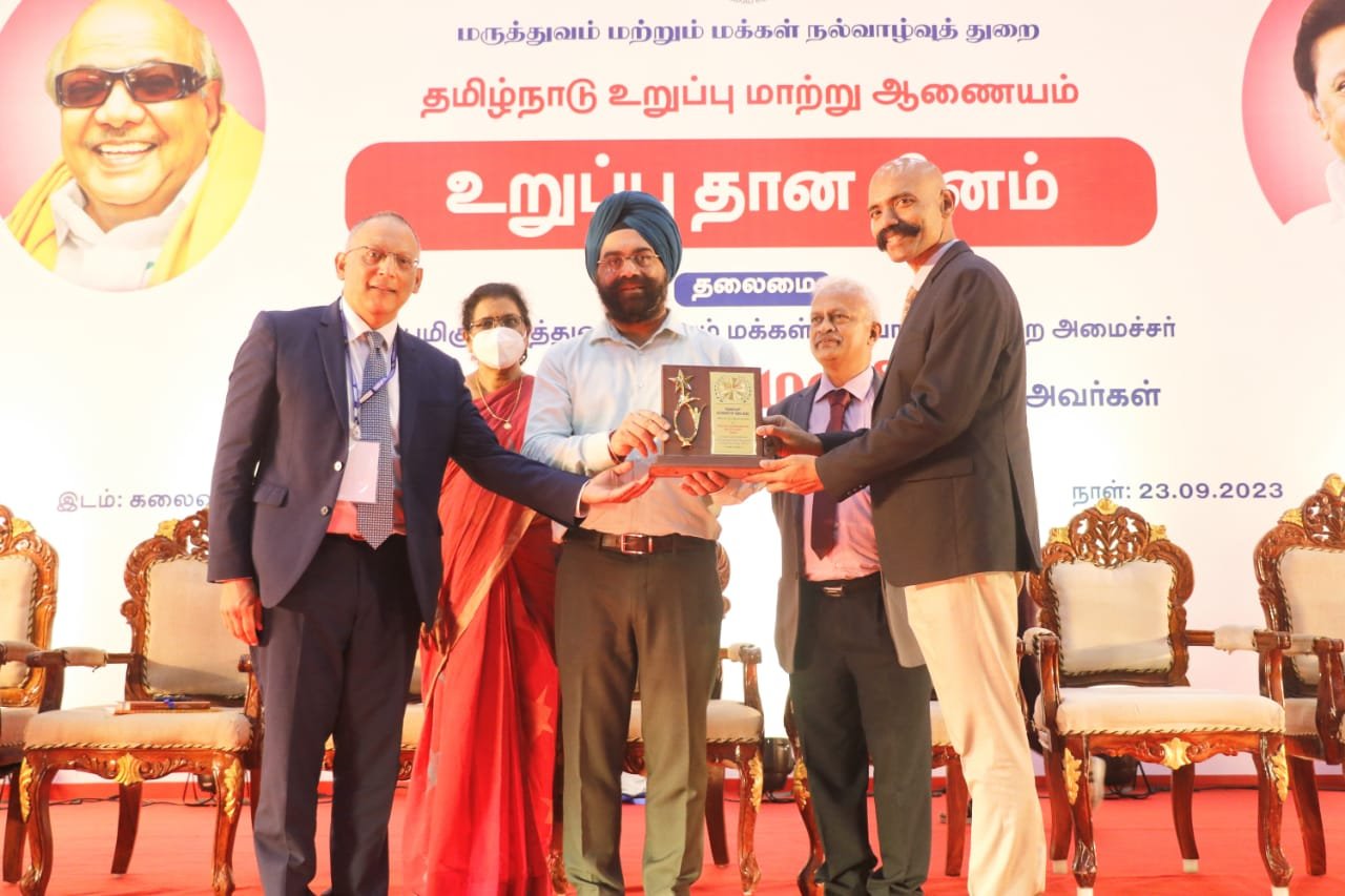 Kauvery Hospital’s Heart and Lung Transplant Team Honored by TRANSTAN