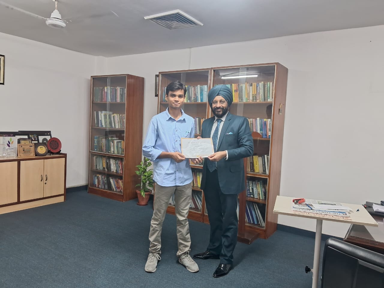 Ashutosh Bhushan- The Spotlight Icon Award title award winner