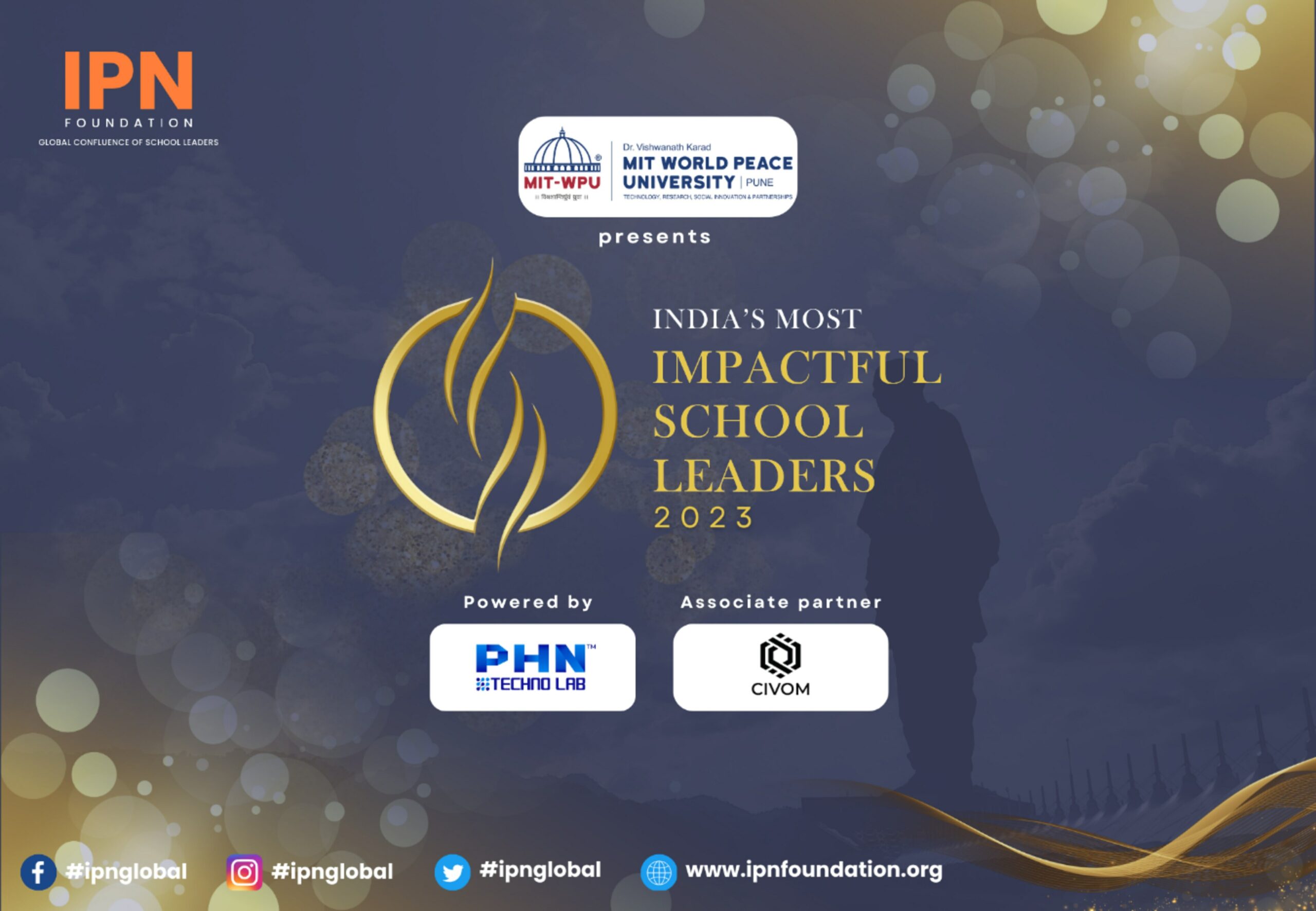 IPN FORUM to HONOUR 100 SCHOOL LEADERS from across India as IPN Impact School Leaders in 2023