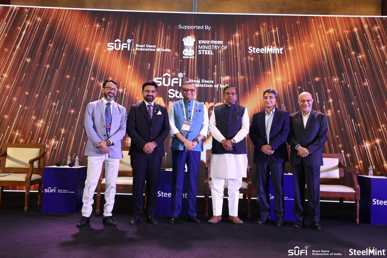 “Honoring the Best in Steel Industry: 2nd India Steel and Metal Conference & 4th SUFI Steel Awards 2023 with MOS Shri. Faggan Singh Kulaste”