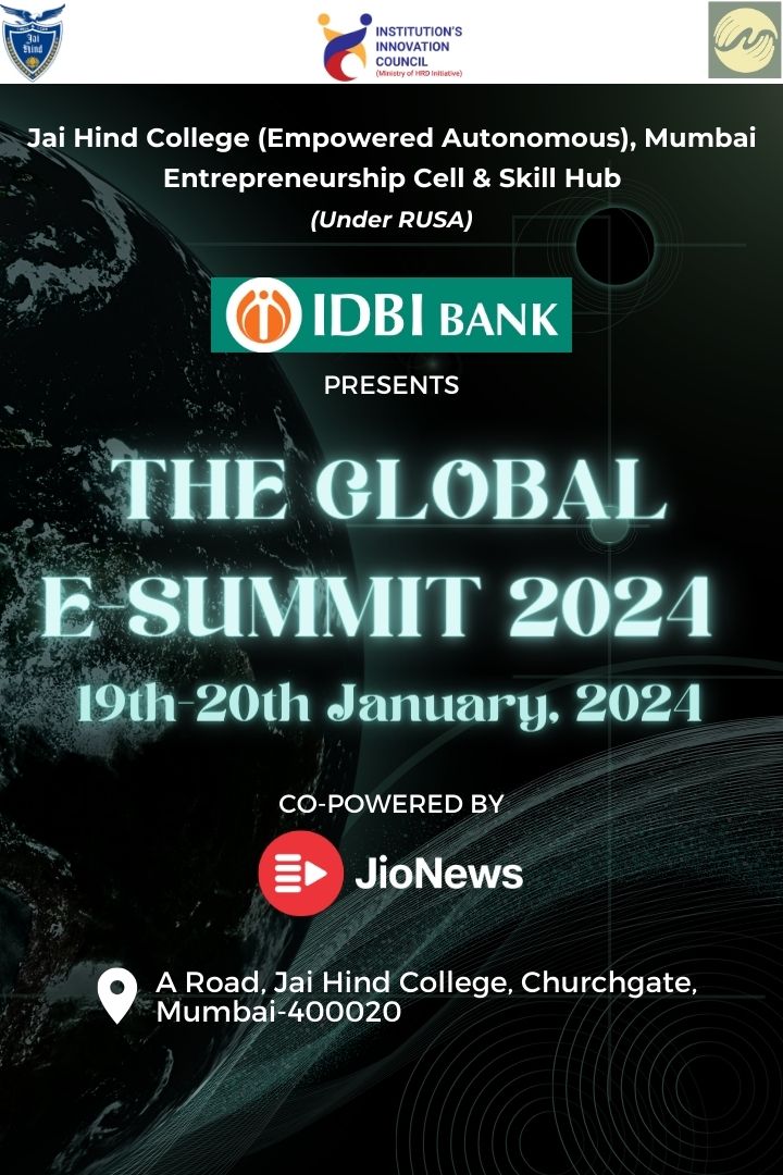 Igniting the Spirit of Innovation at Jai Hind College’s Global Entrepreneurship Summit