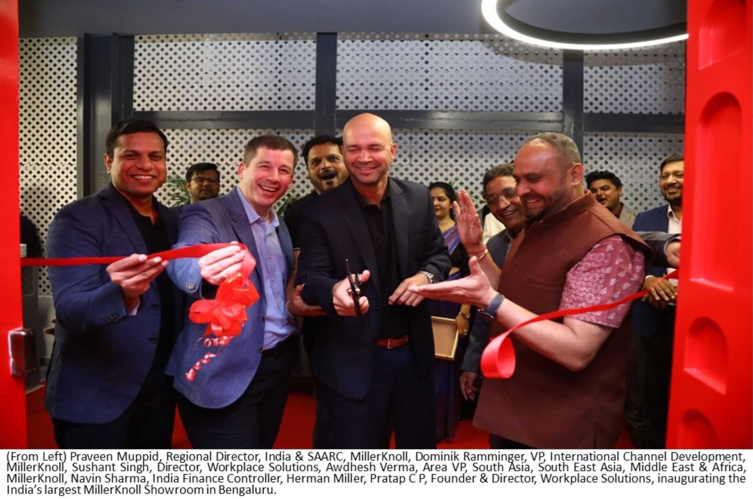 Workplace Solutions strengthen MillerKnoll’s India presence with biggest showroom in Bengaluru