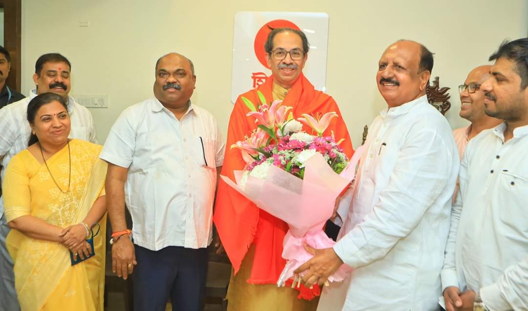 Senior leader of BJP Hon. Dilip Mane’s strong entry in to Shiv Sena Uddhav Balasaheb Thackeray’s party.