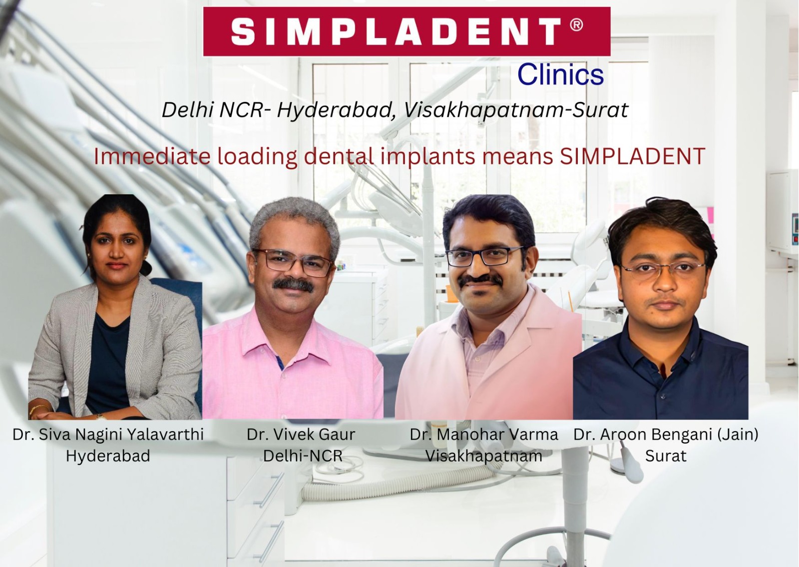 Do You Know Your Dental Implants can be completed with immediate loading technique in 48 hours ? To know more visit Simpladent today