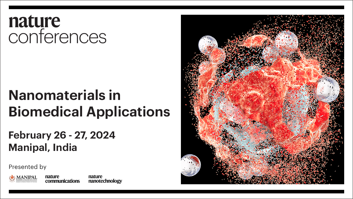 Manipal Academy of Higher Education (MAHE) to host India’s first Nature Conference on Nanomaterials