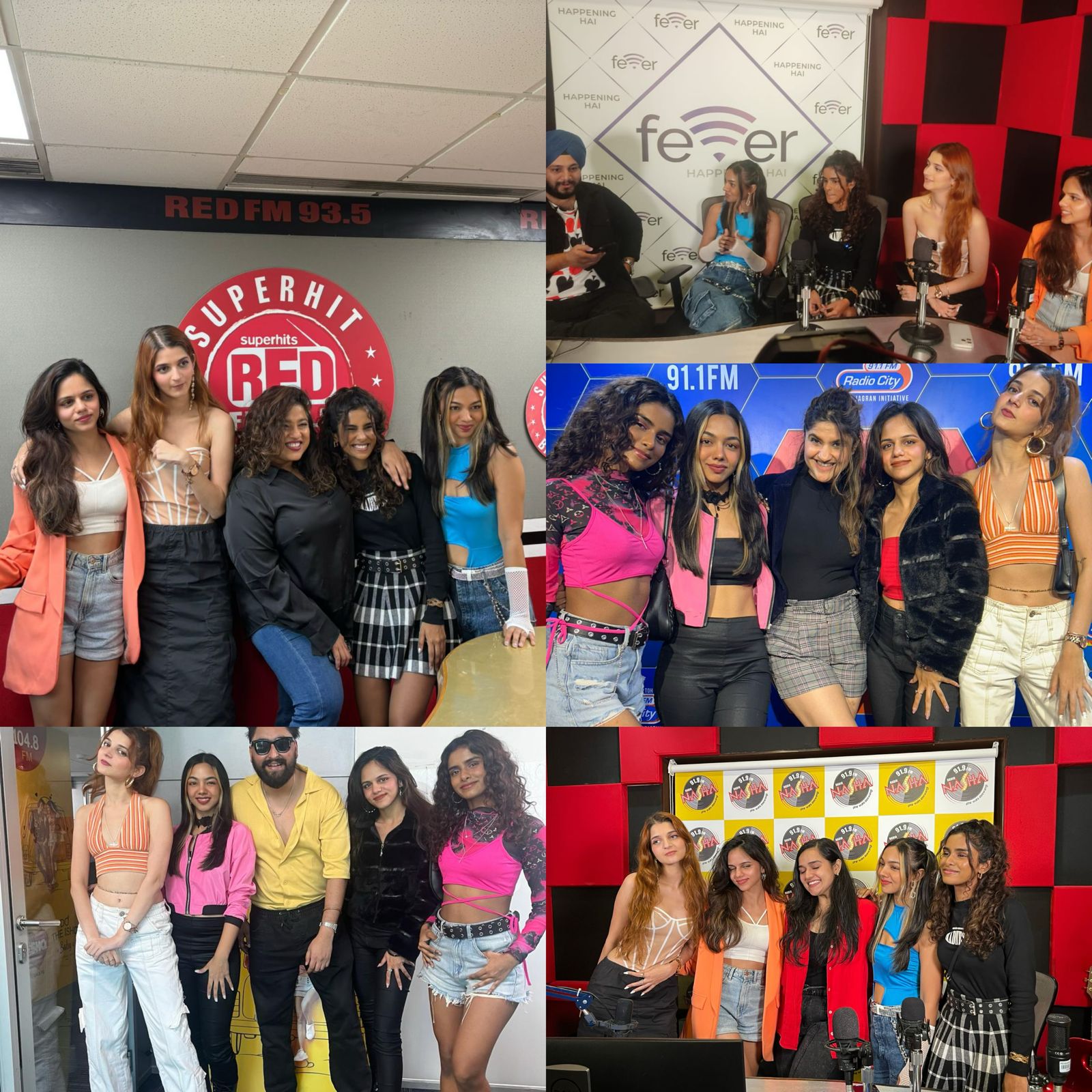 W.i.S.H. Girls Set the Frequency High at Radio Stations in Mumbai