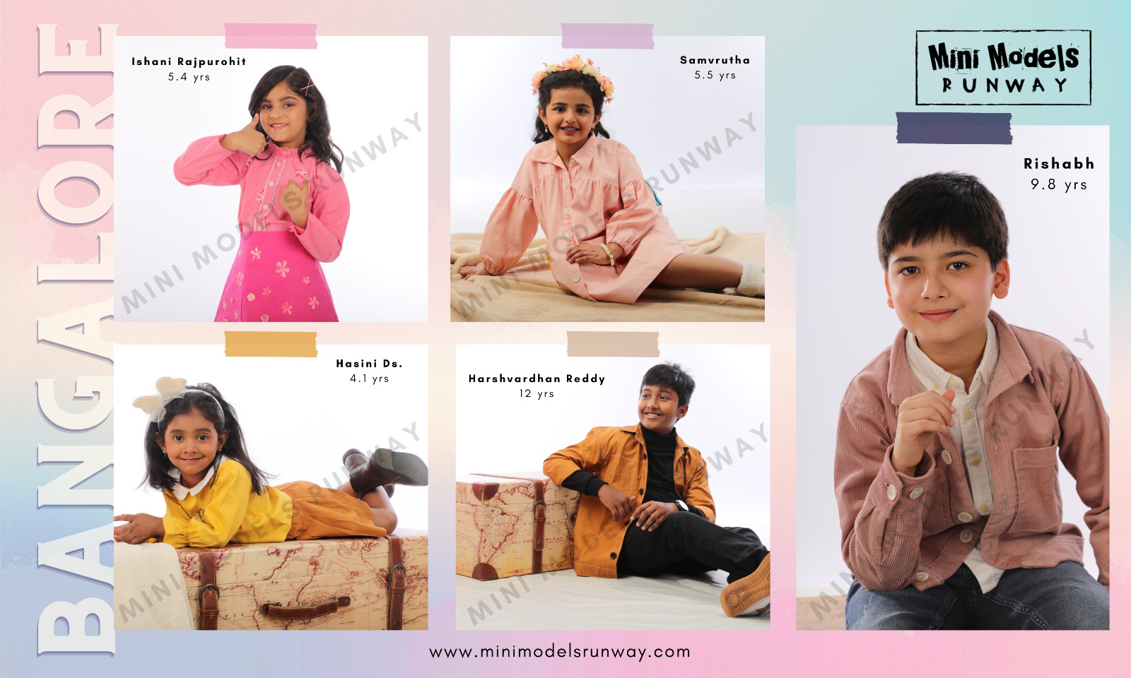 Young Talents Creating A New Age Fashion At Mini Models Runway Event 