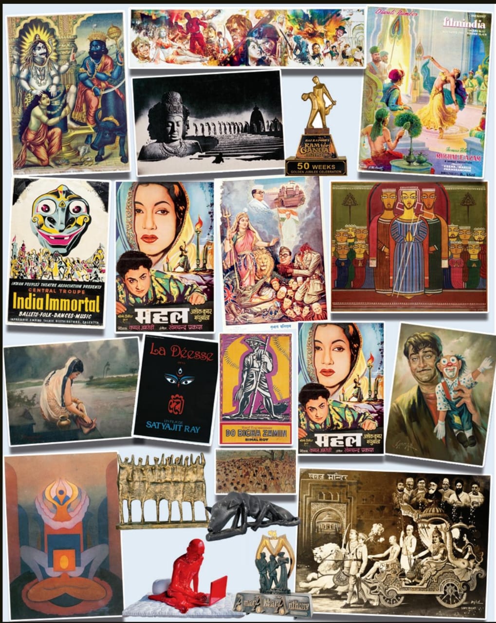 Rare Cinematic Heritage: India’s only Pre-release 12-sheeter film poster on display in New Delhi