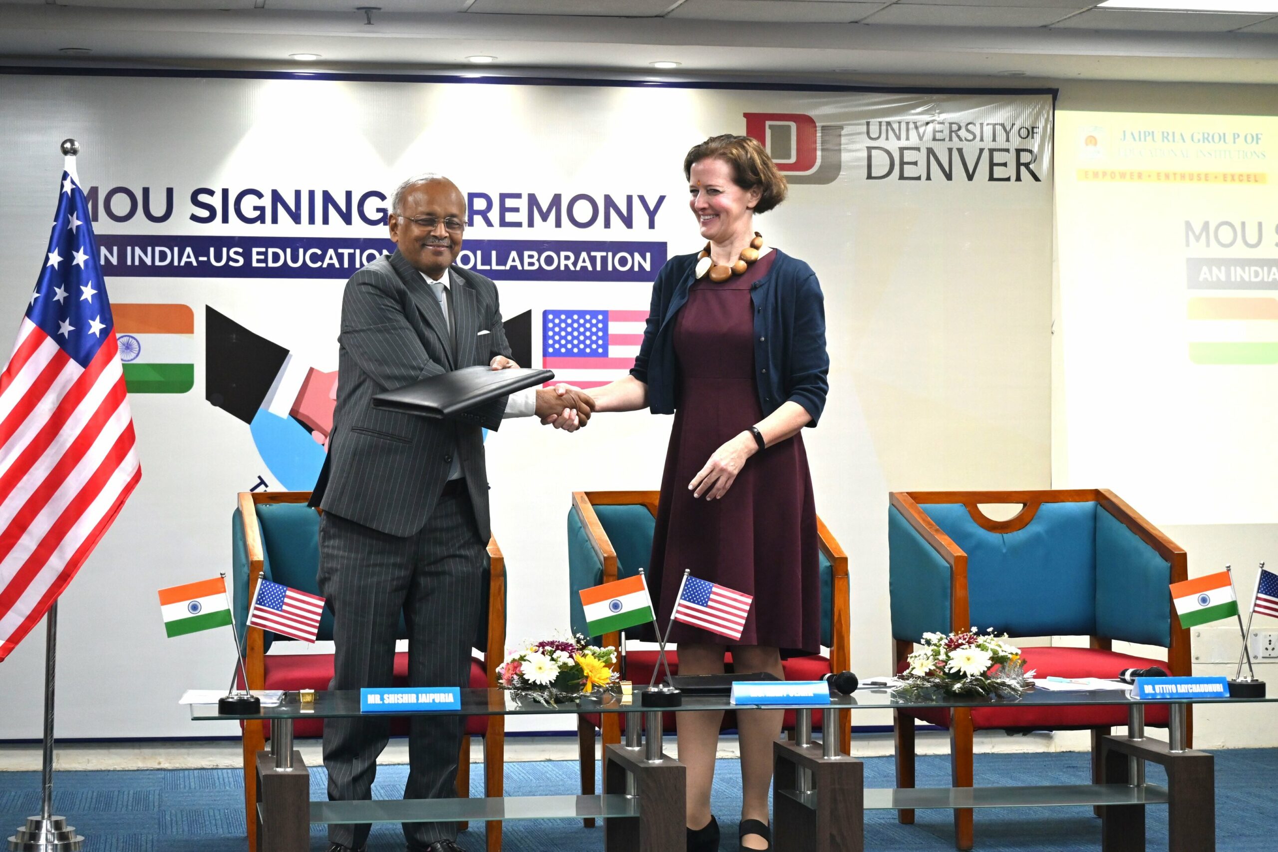 Jaipuria Group of Educational Institutions and University of Denver, USA, enter into academic collaboration