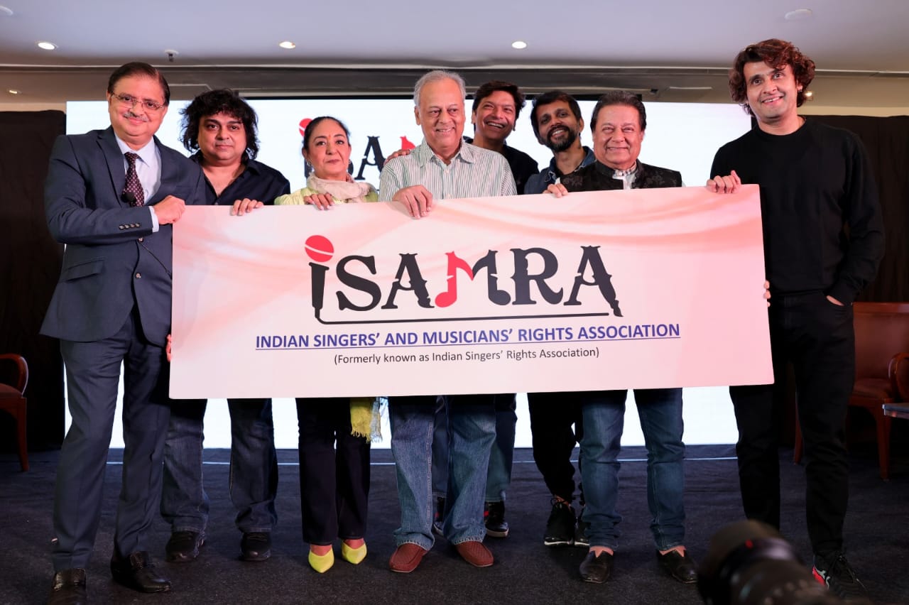 ISAMRA Makes Royalty Distribution of Rs. 22.5 crs to Singers and Musicians.