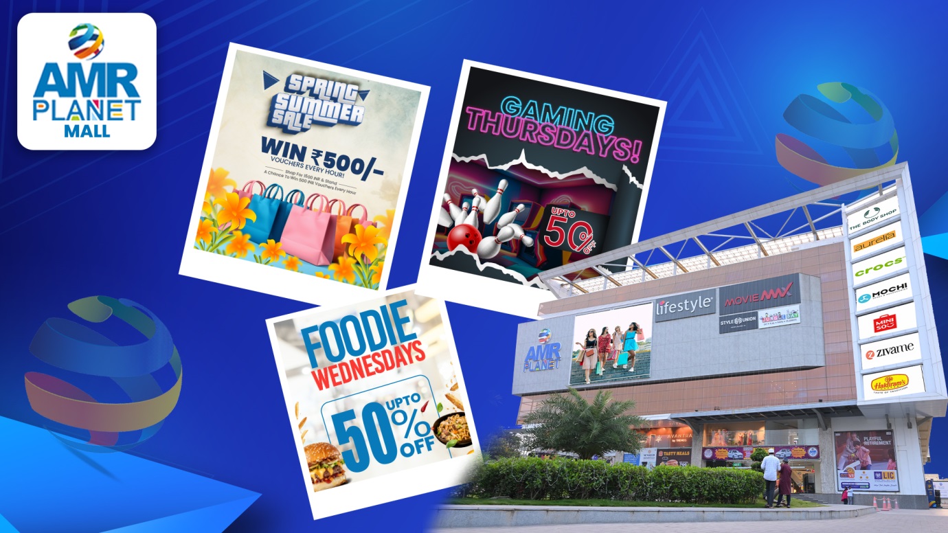 Elevating experiences in shopping, entertainment, and more, make way for AMR Planet Mall