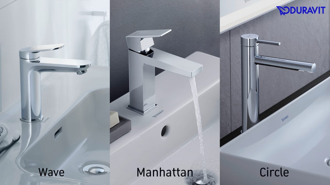 Duravit launches three new faucet series at an impressive price point. 