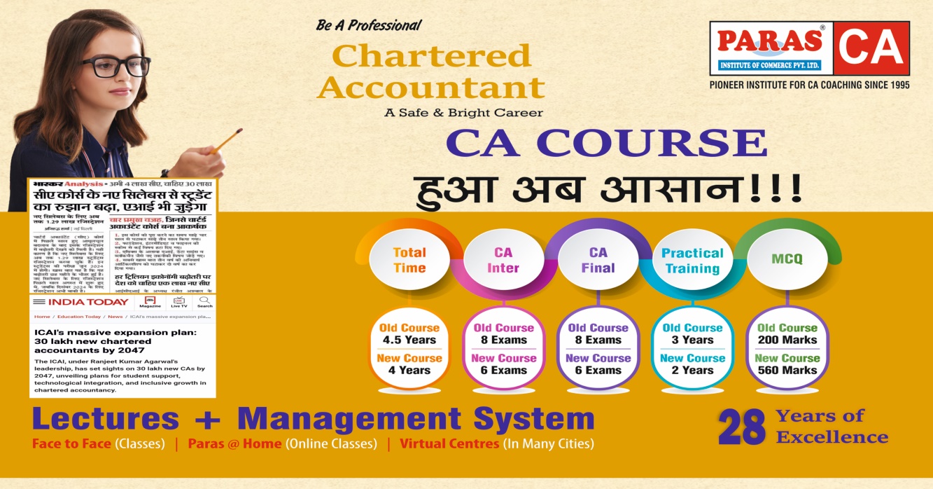Paras Institute of Commerce Pvt Ltd: Leading the Way in CA Coaching Excellence