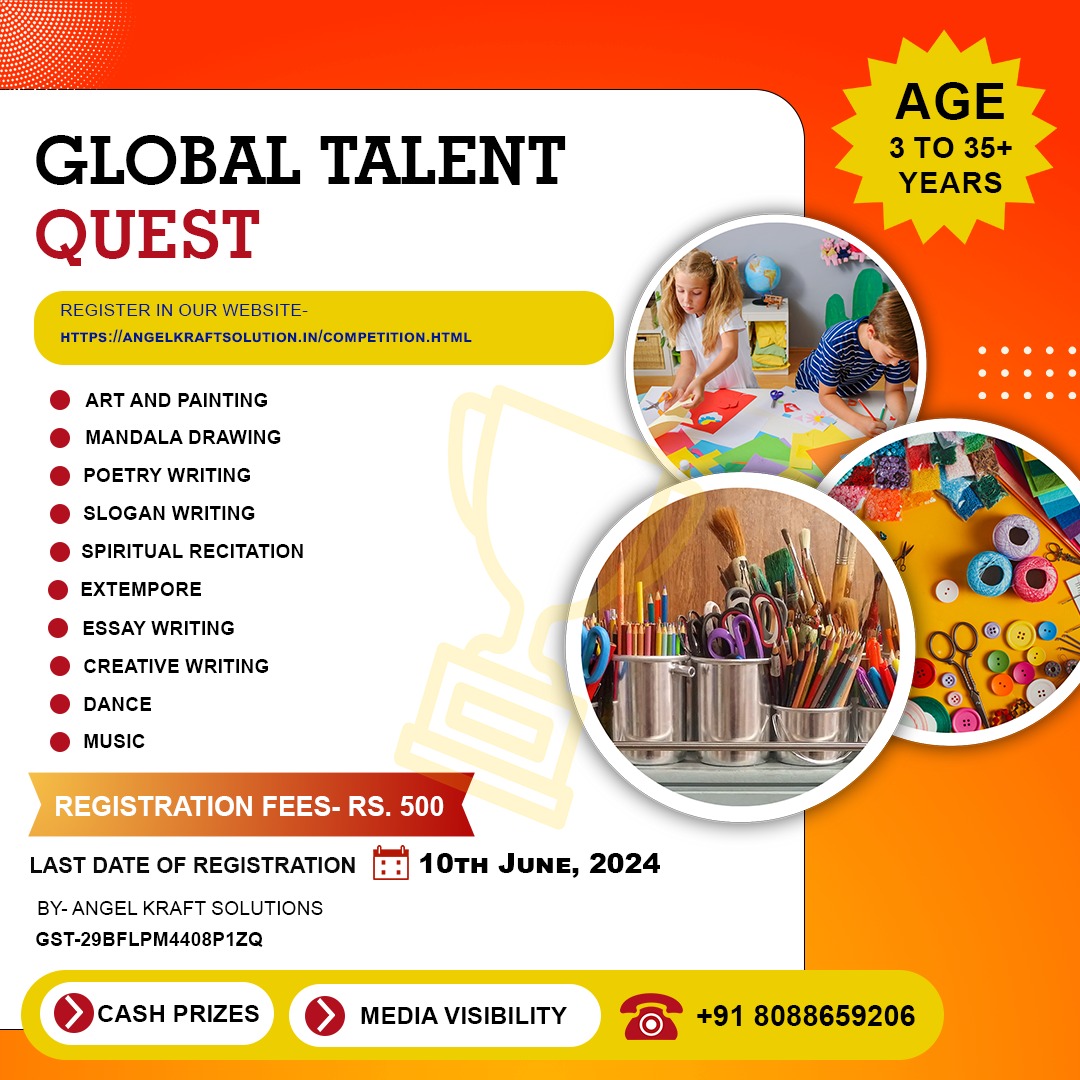 Angel Kraft Solutions Hosts Exciting Online Competition: “Global Talent Quest”
