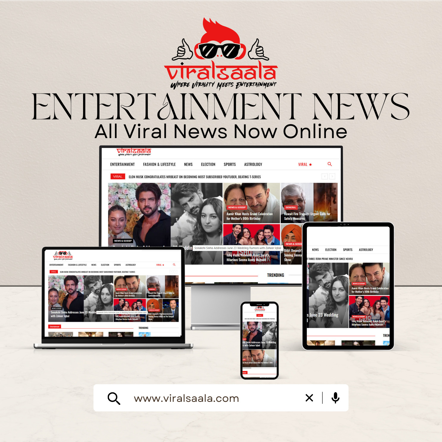 ViralSaala.com Launches as the Premier Destination for Viral News Today and Entertainment Today
