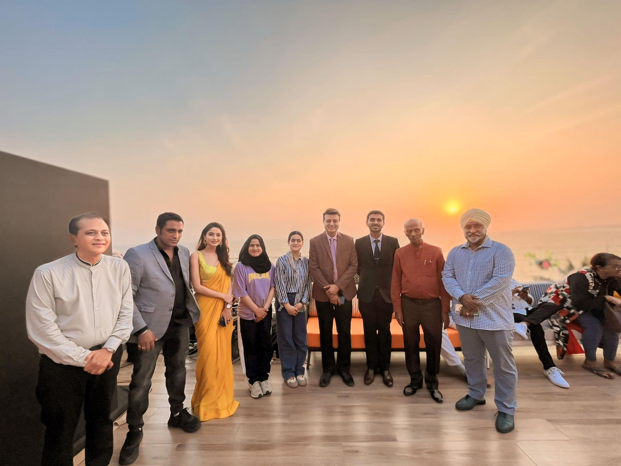 Emerging Bharat Welfare Foundation’s Directors Mahendra Turakhia ji & Bobby Siddhu ji Shine at Sports Personality Awards 2024