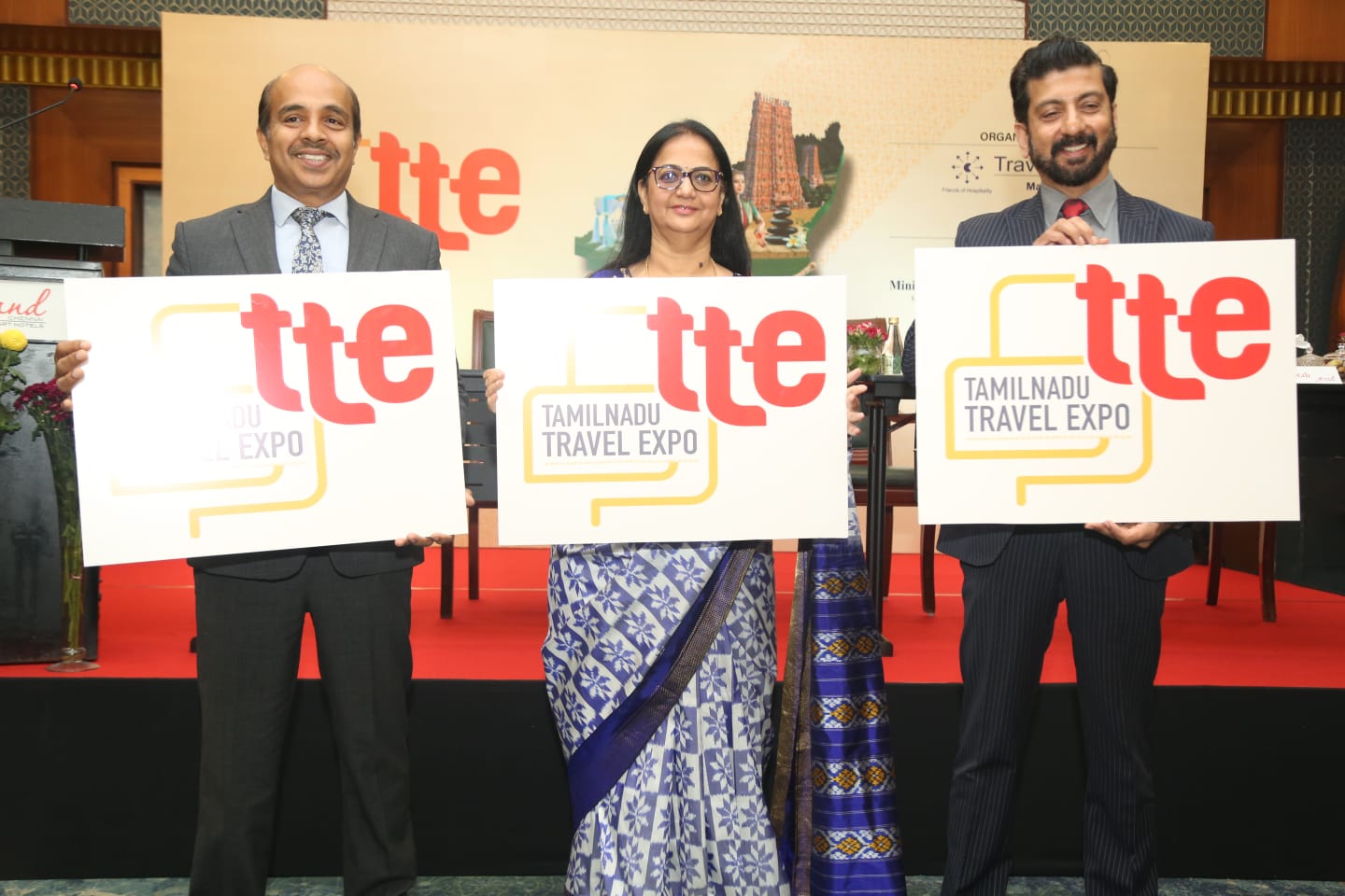 Tamil Nadu Travel and Tourism stakeholders promoting Tamil Nādu Travel Expo in Madurai on     20/21/22 September 2024