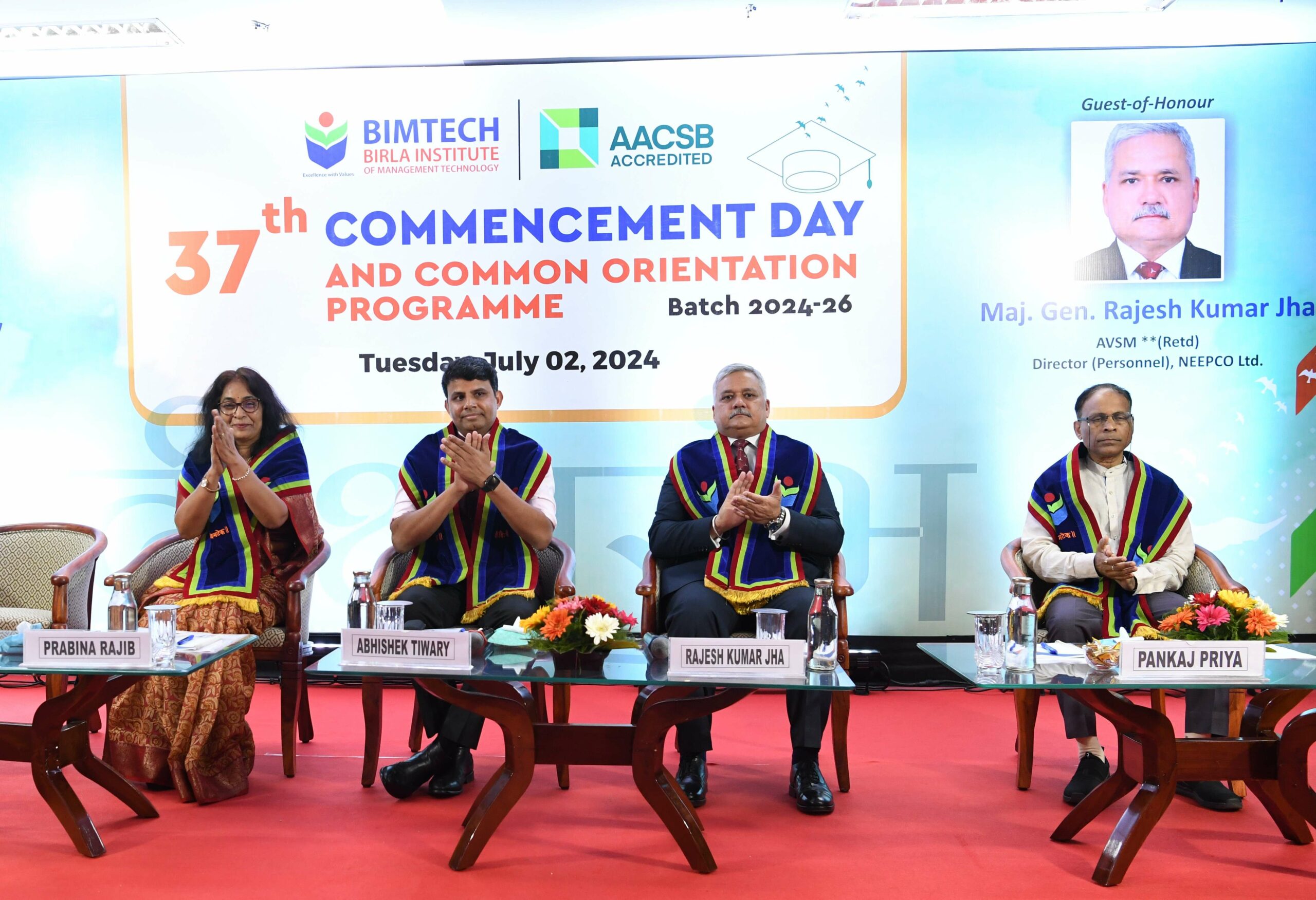 BIMTECH Welcomes 480 Students for the 37th Commencement Day