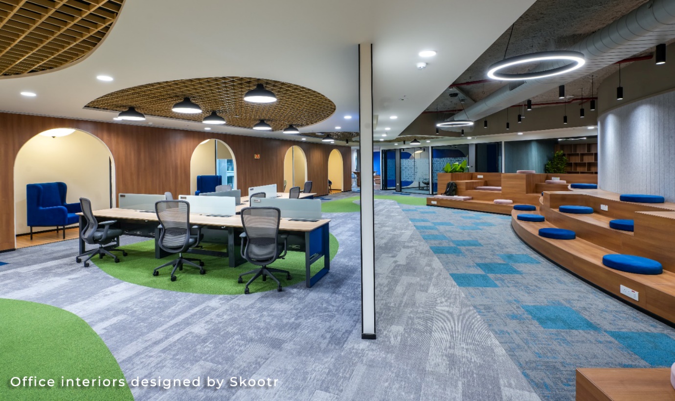 Skootr expands its Bengaluru Presence with a New Luxurious Office Space, Approaching close to 1 million square feet within 6 months