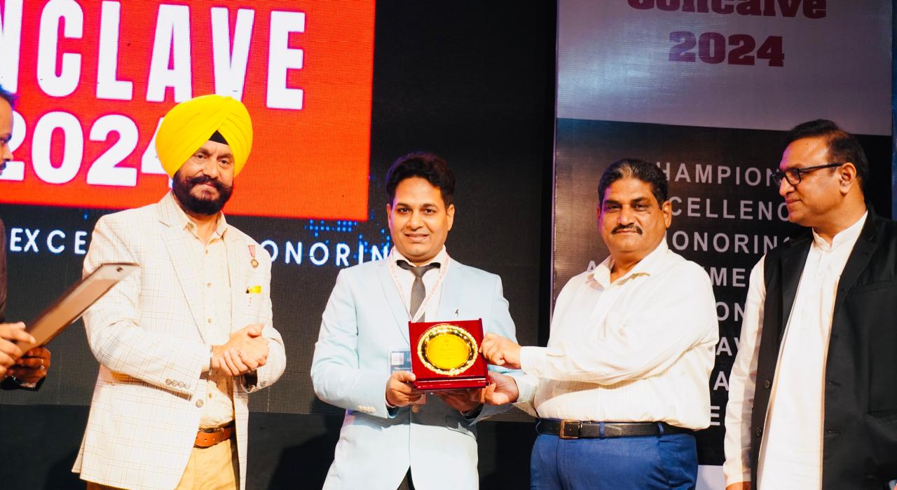 Niraj Kumar Receives The Sardar Patel National Award 2024