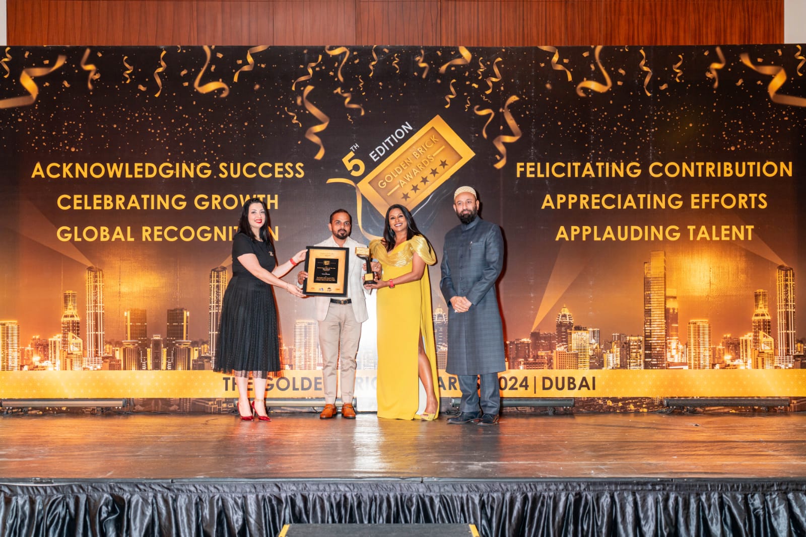 Navraj Group receives national award from the prestigious “The Golden Brick Awards 2024”