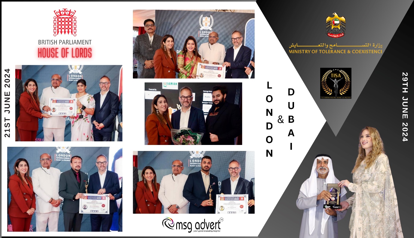 MSG ADVERT PVT LTD CELEBRATES SUCCESSFUL 53RD & 54TH INTERNATIONAL SUMMIT & AWARDS