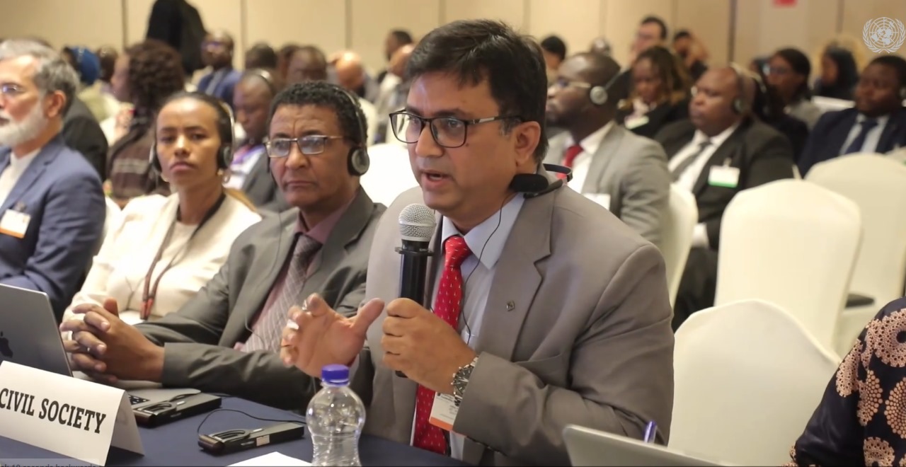 The Indian model of Cooperatives will guide the world to get rid of geopolitical issues, says Binod Anand Secy General, CNRI at a UN Conference