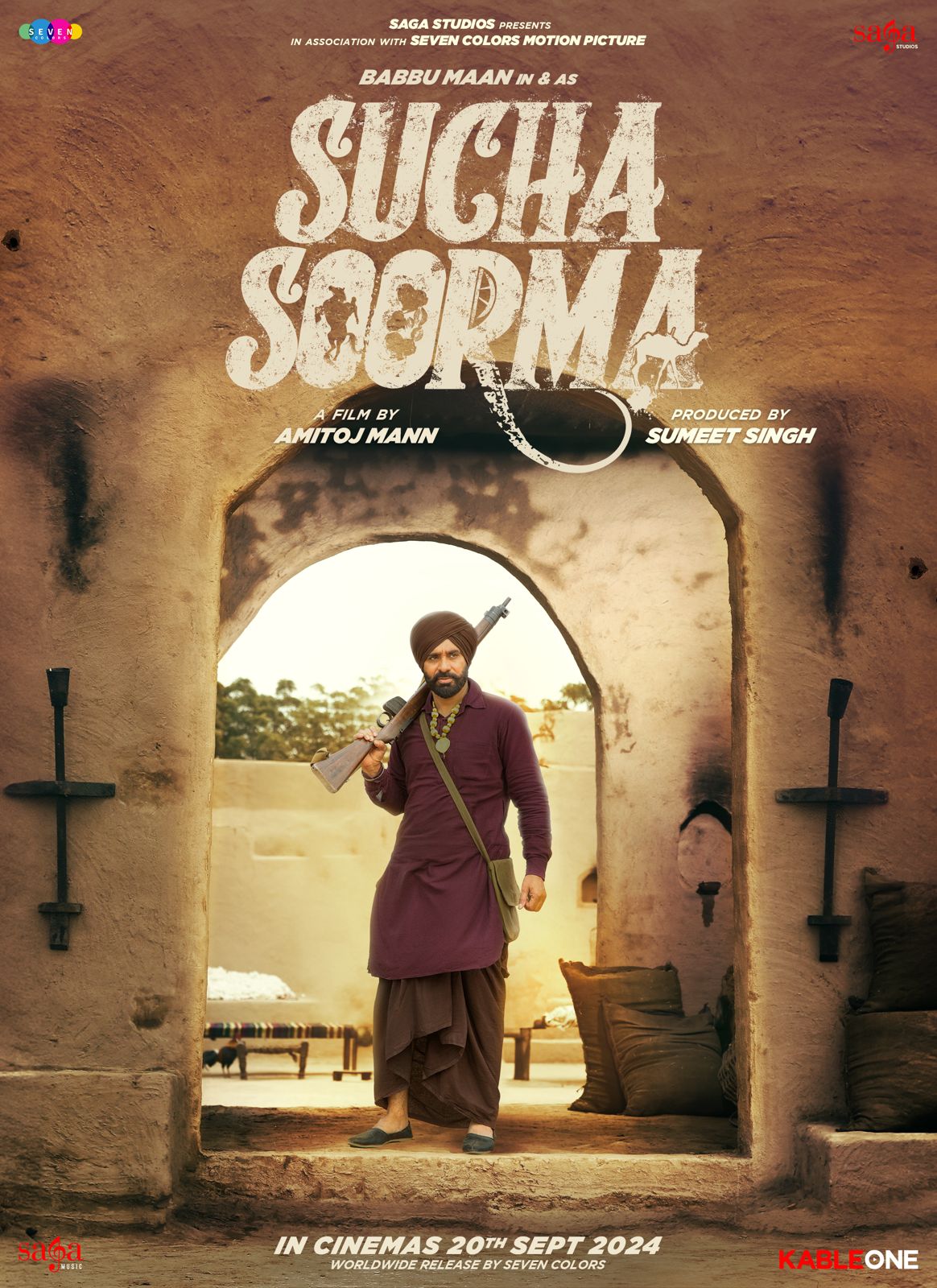 Babbu Maan exudes machismo in his striking look for Sucha Soorma!