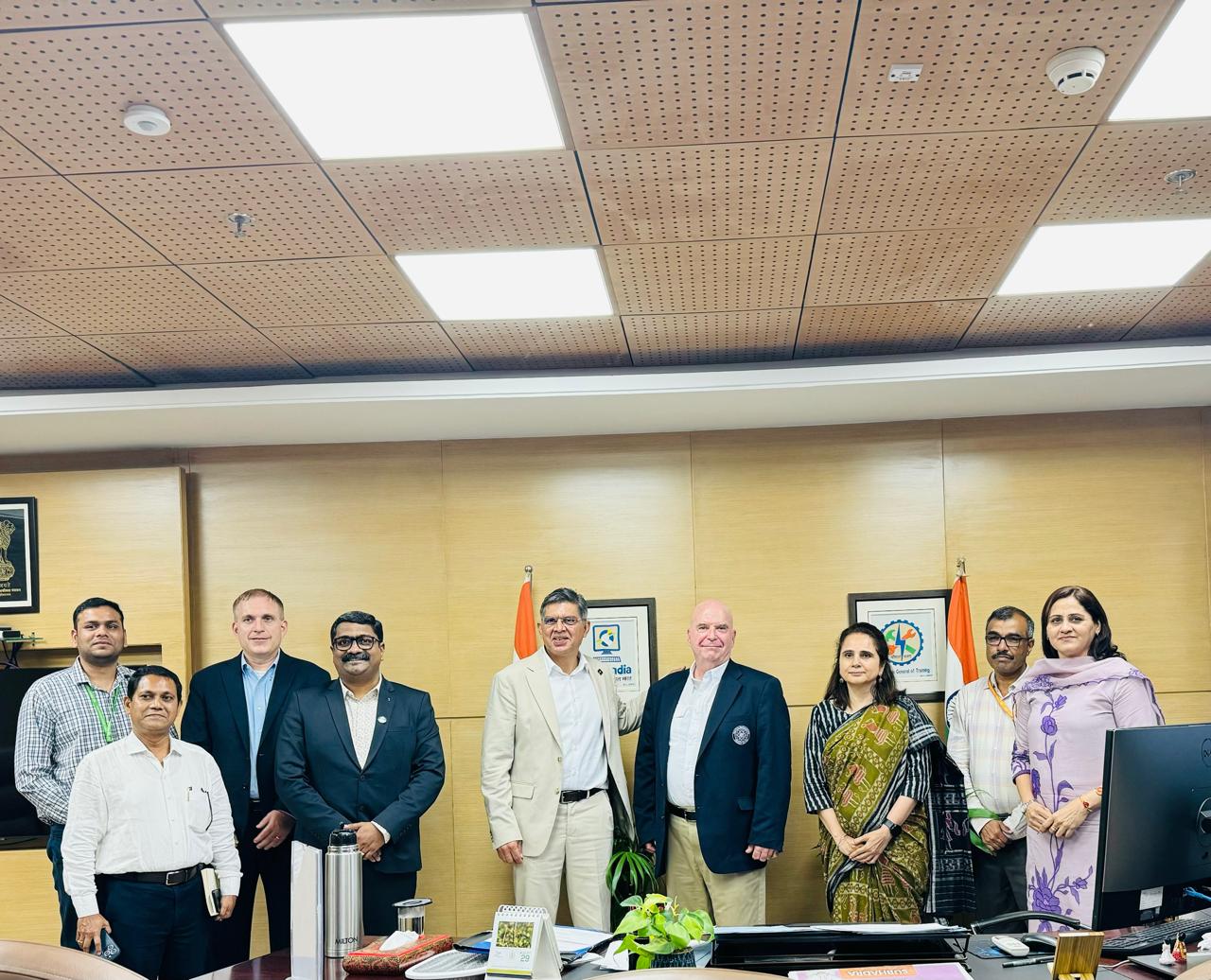 American Society for Non-Destructive Testing (ASNT) and American Welding Society (AWS) Discuss NDT and Welding Training Initiatives with Railway Minister