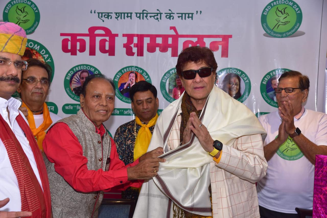 11th Foundation Day of Bird Freedom Day Celebrated with a ‘Kavi Sammelan’ in Jaipur 