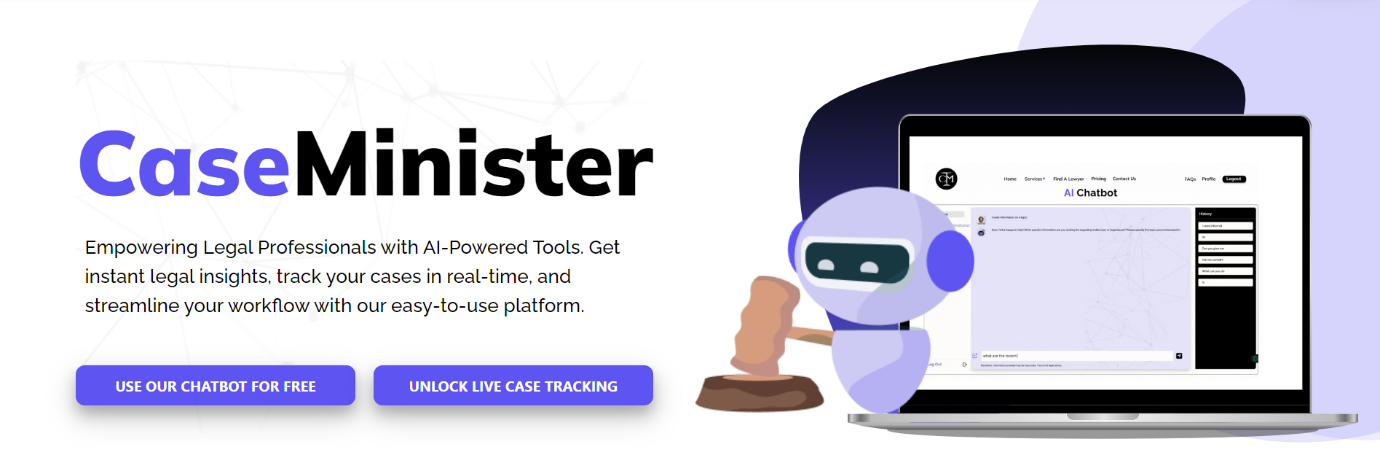 CaseMinister – Transforming the Indian Legal System with Artificial Intelligence