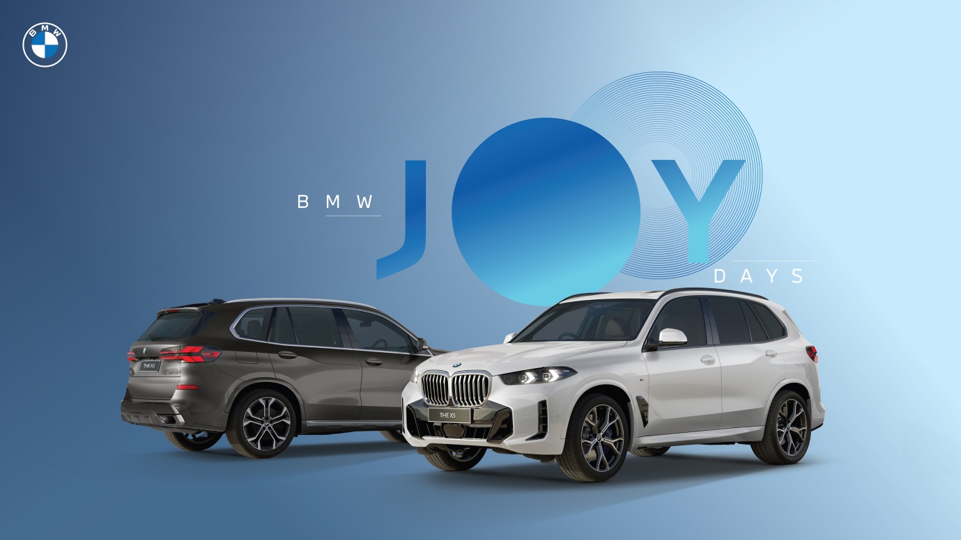 BMW JOY Days: Discover the joy of owning a BMW with exclusive festive offers.