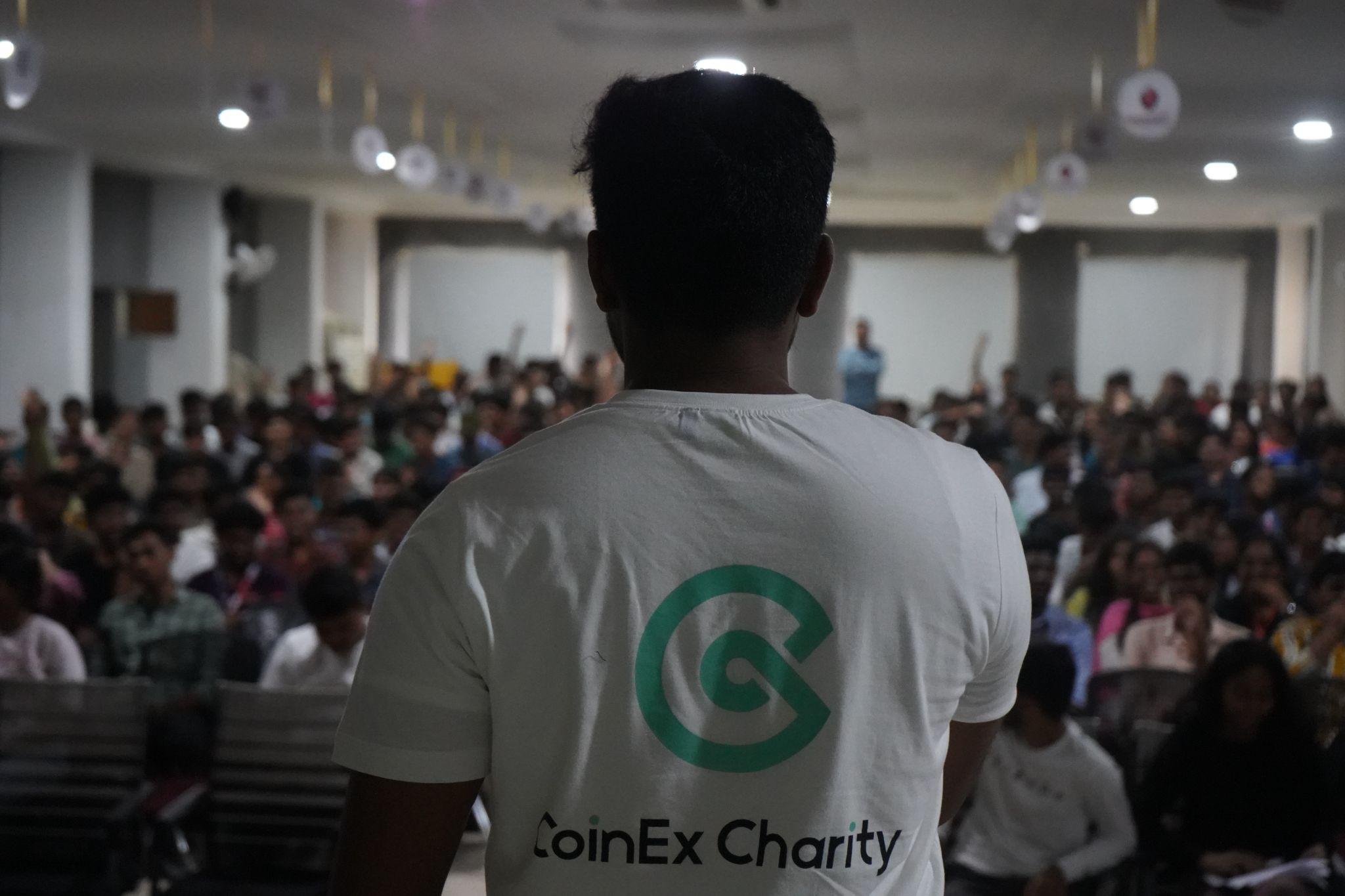 Empowering India’s Crypto Future: CoinEx Campus Charity Tour at VJIT Hyderabad