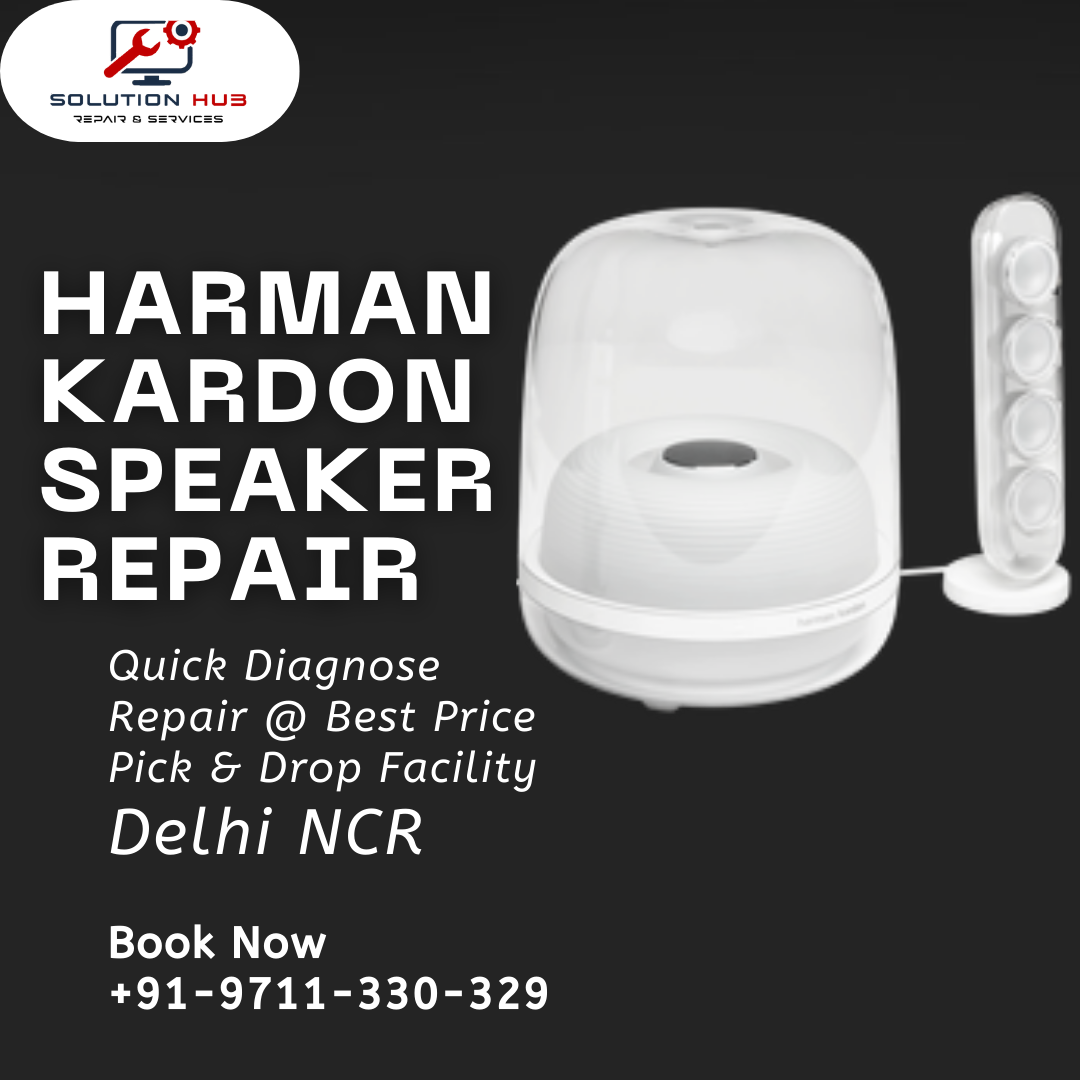 Solutionhubtech Offers Expert JBL, BOSE, and Harman Kardon Speaker Repair Services