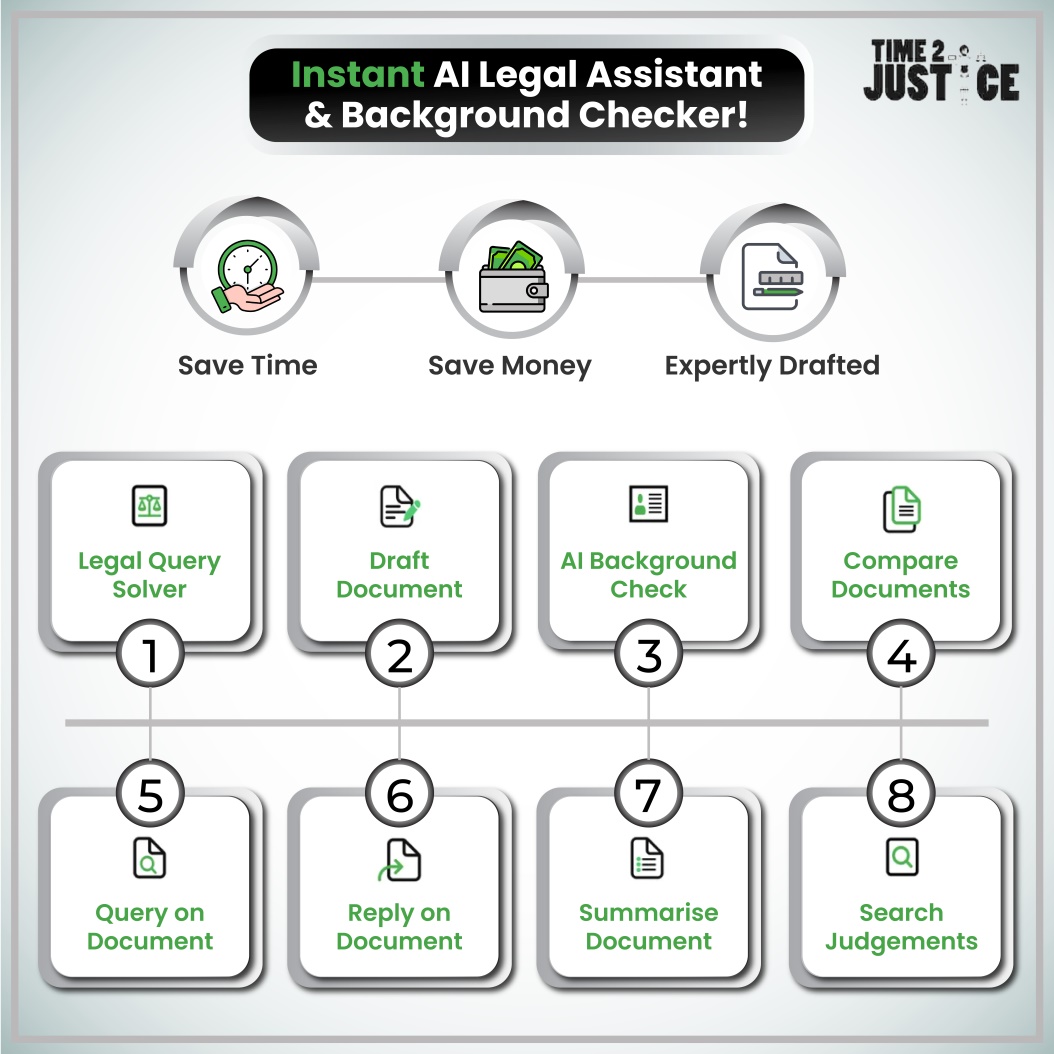 Time2Justice.ai: AI-Powered Legal Platform saving lakhs in Legal and HR Operations for Indian Enterprises