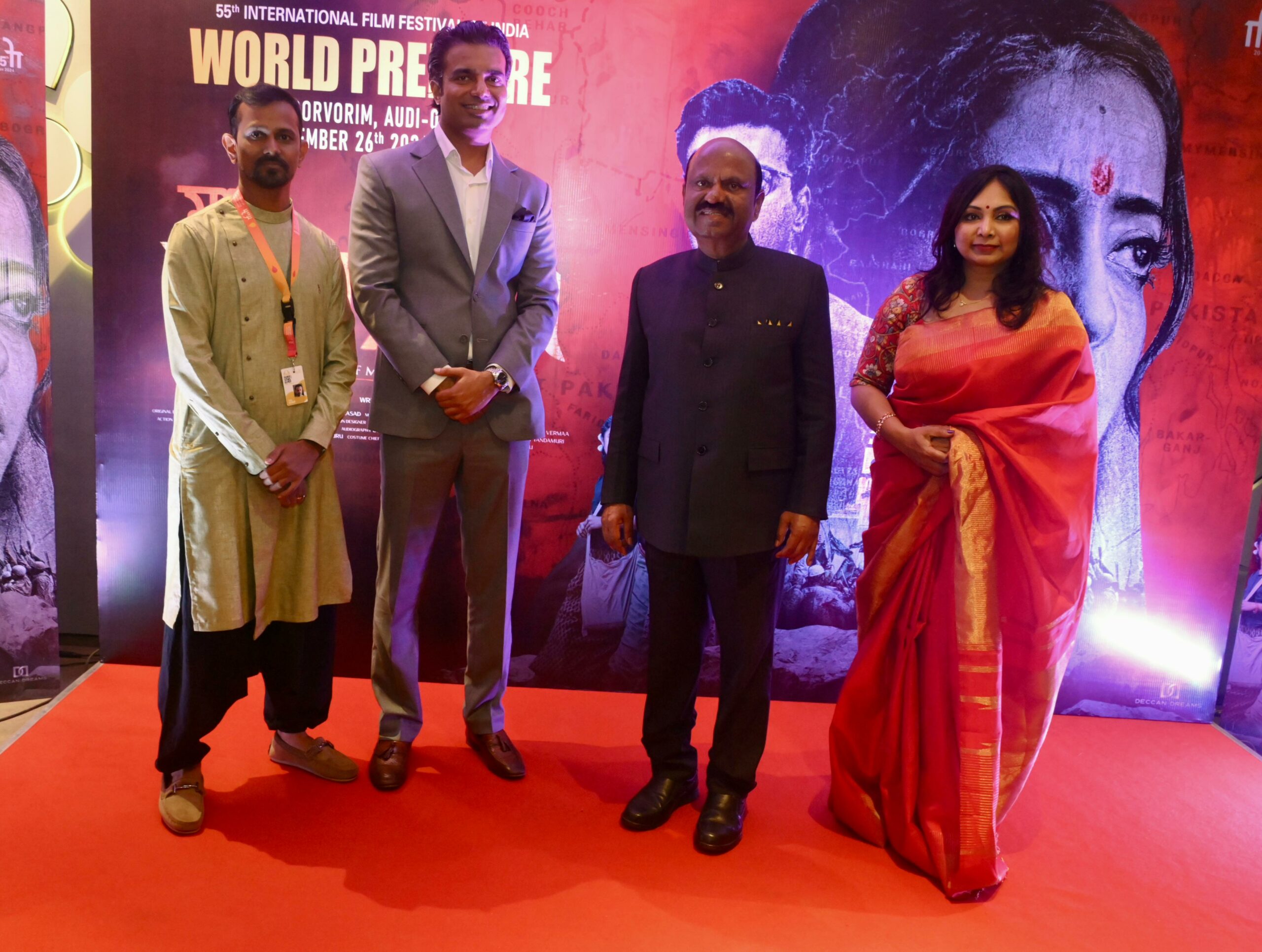 Bengal Governor Ananda Bose and Goa CM Pramod Sawant attend Maa Kaali world premeire at IFFI, call it a true depiction of Bengal History
