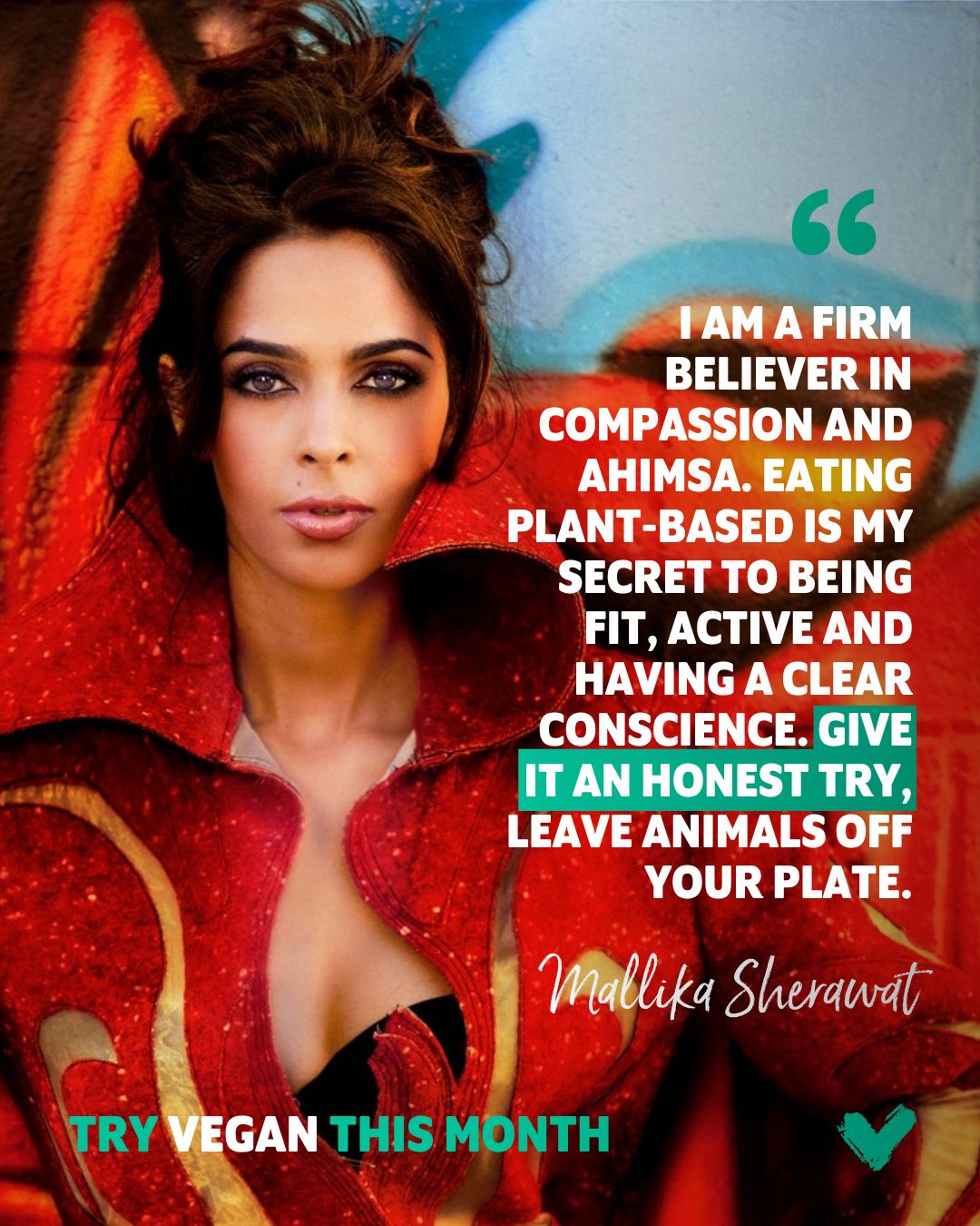 Mallika Sherawat joins Veganuary as an ambassador Shares her secret to being fit and active.