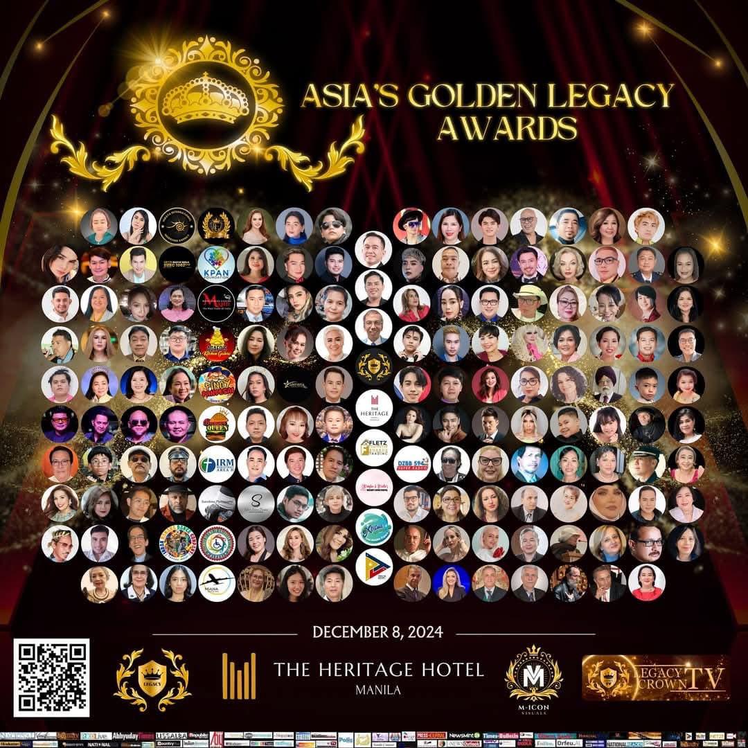 Asia’s Golden Legacy Award 2024: An International Celebration of Excellence in the Philippines