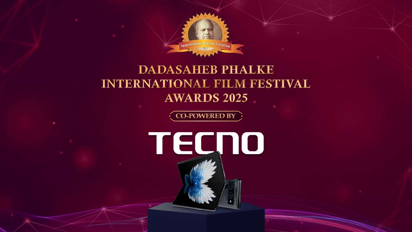 TECNO Redefines Art Through Technology as the ‘Co-Powered By Partner’ for the prestigious Dadasaheb Phalke International Film Festival Awards 2025