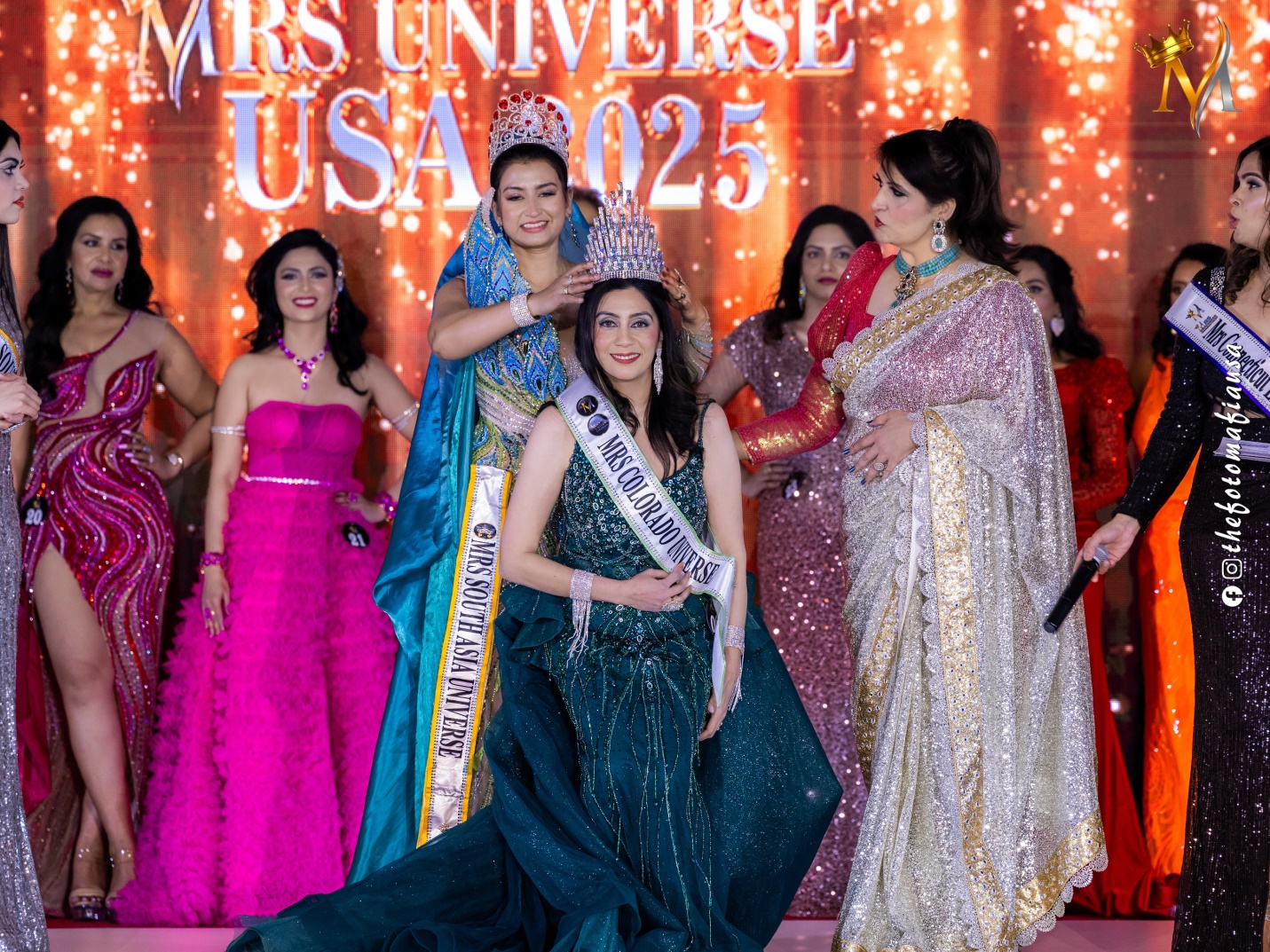 Chenani based Lalitha Cherukumudi wins the 2025 Mrs Universe Colorado Award