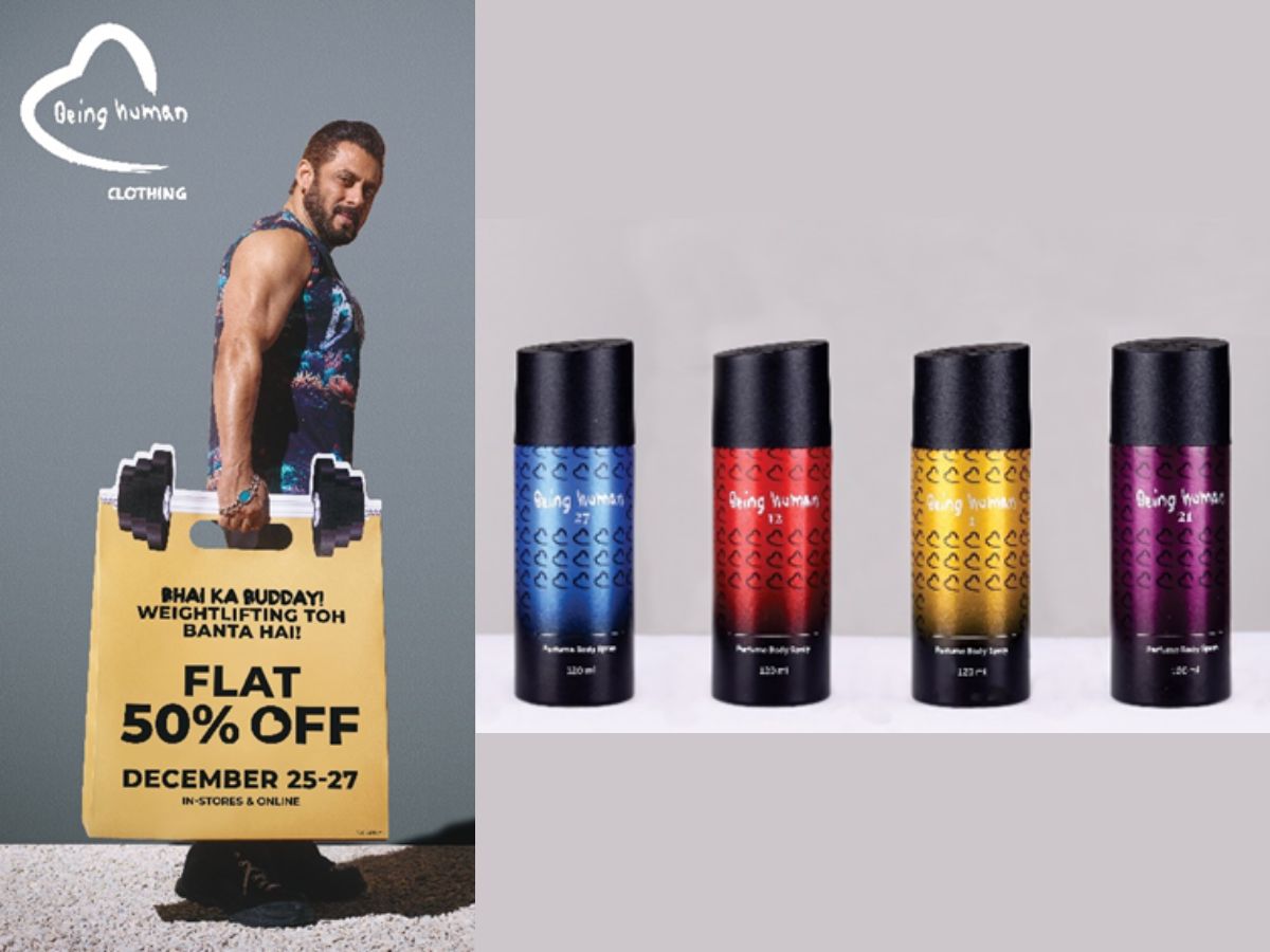 Celebrate ‘Bhai ka Budday’ with Salman Khan: Being Human Clothing Brings You Flat 50% Off from 25th to 27th December – Weightlifting Toh Banta Hai,’!