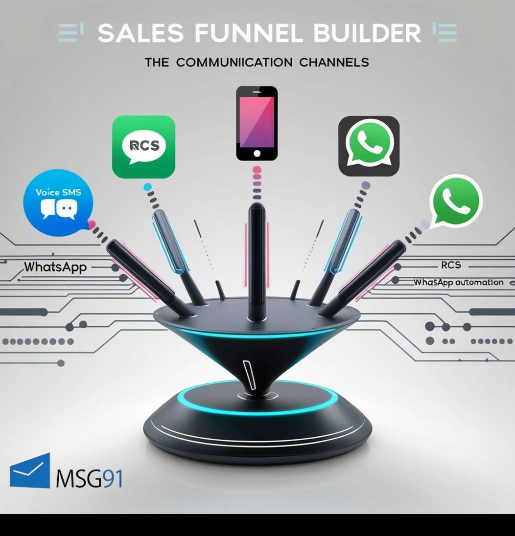 Revolutionise Your Business in 2025 with MSG91’s Powerful Sales Funnel Builder