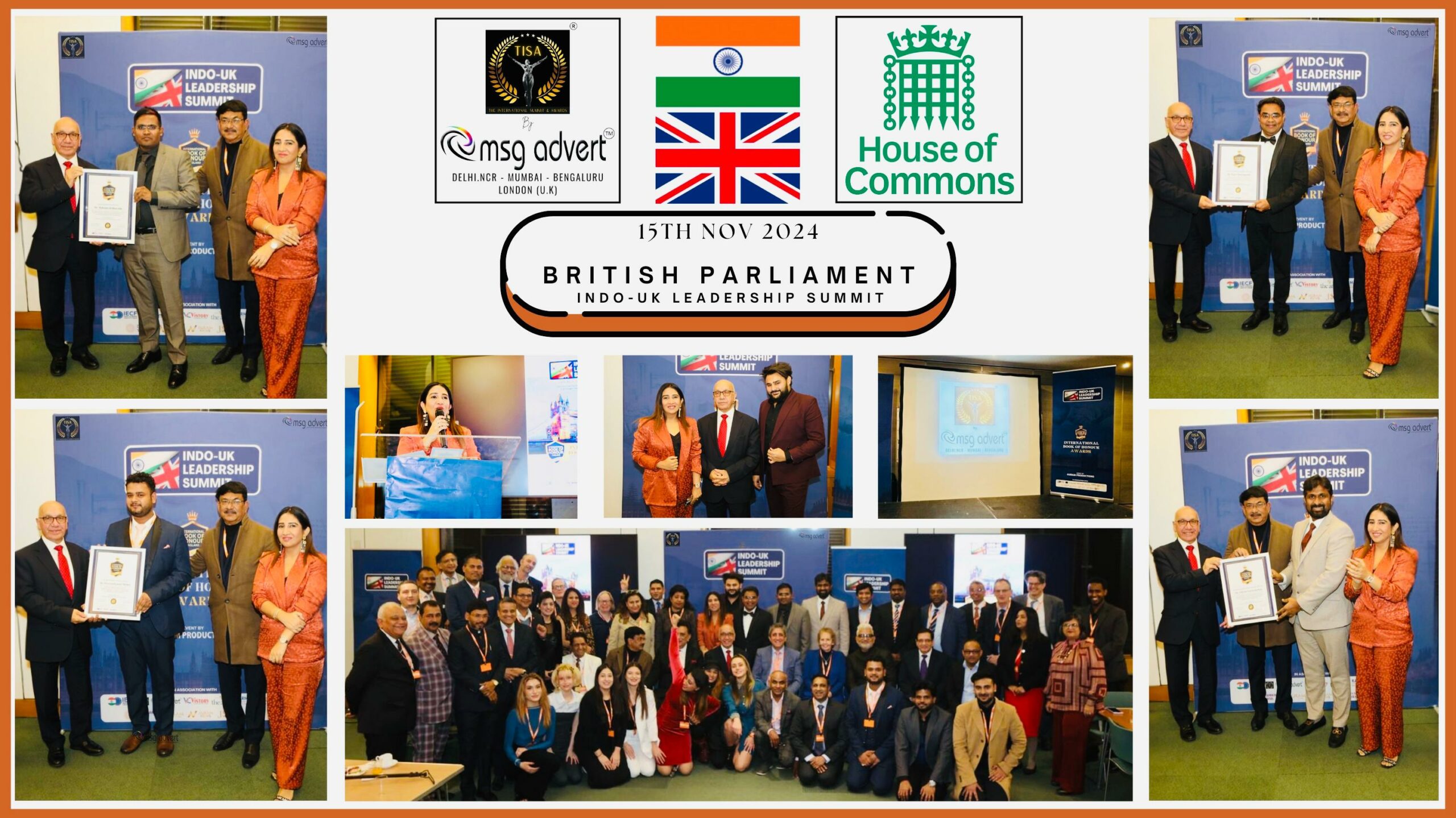 Global Excellence Spotlighted at the Prestigious International Awards and Summit 2024 in London